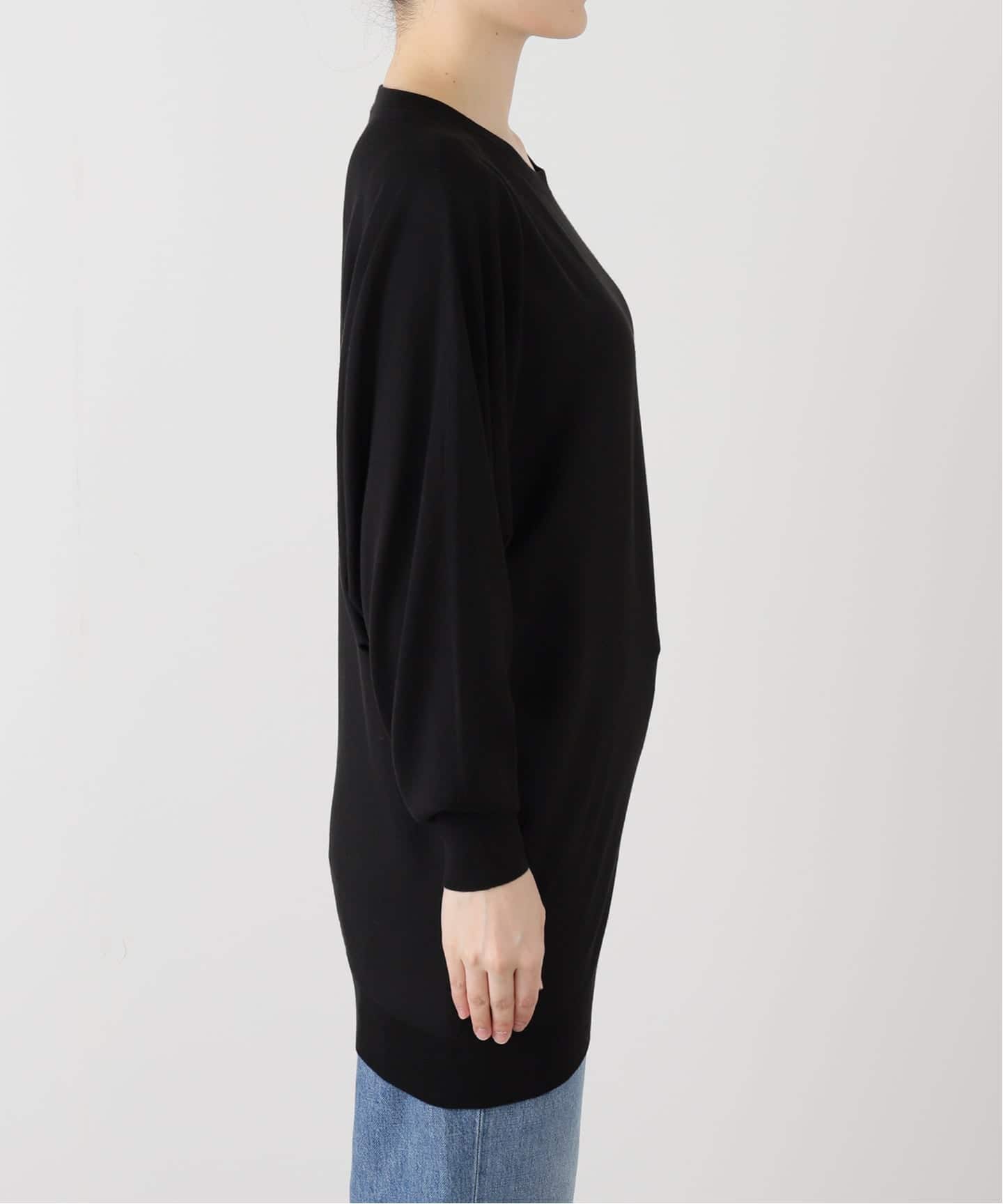WISH DOLMAN ASYMMETRY PULL OVER（ニット／セーター）｜L'Appartement