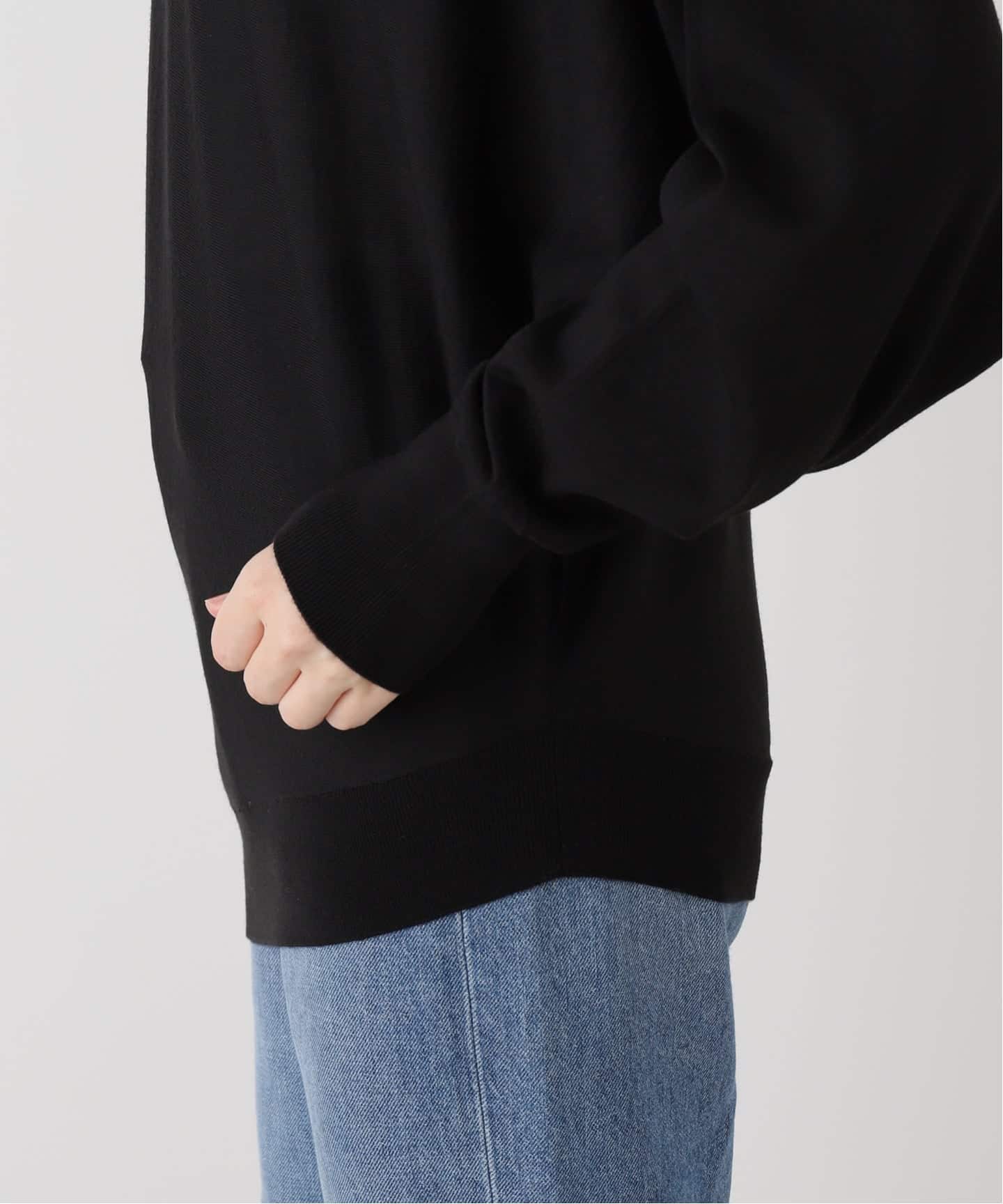 WISH DOLMAN ASYMMETRY PULL OVER（ニット／セーター）｜L'Appartement