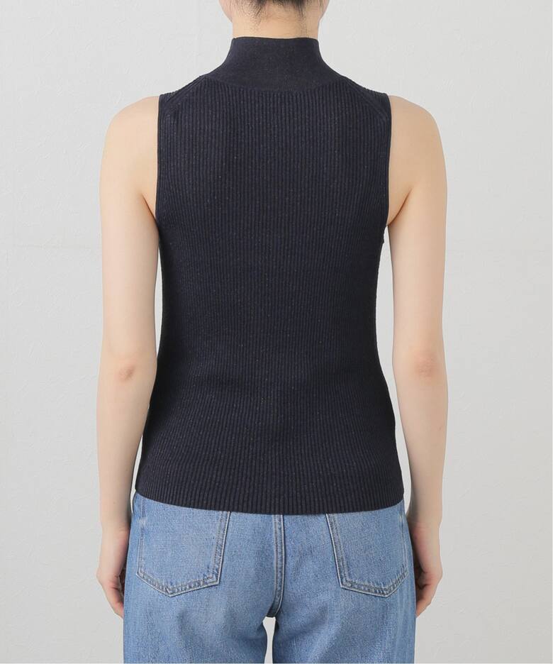 No Sleeve Rib Knit（ニット／セーター）｜L