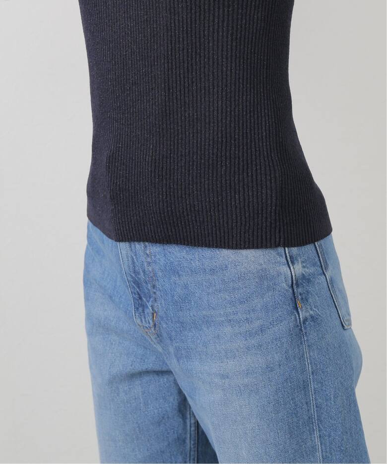 No Sleeve Rib Knit（ニット／セーター）｜L