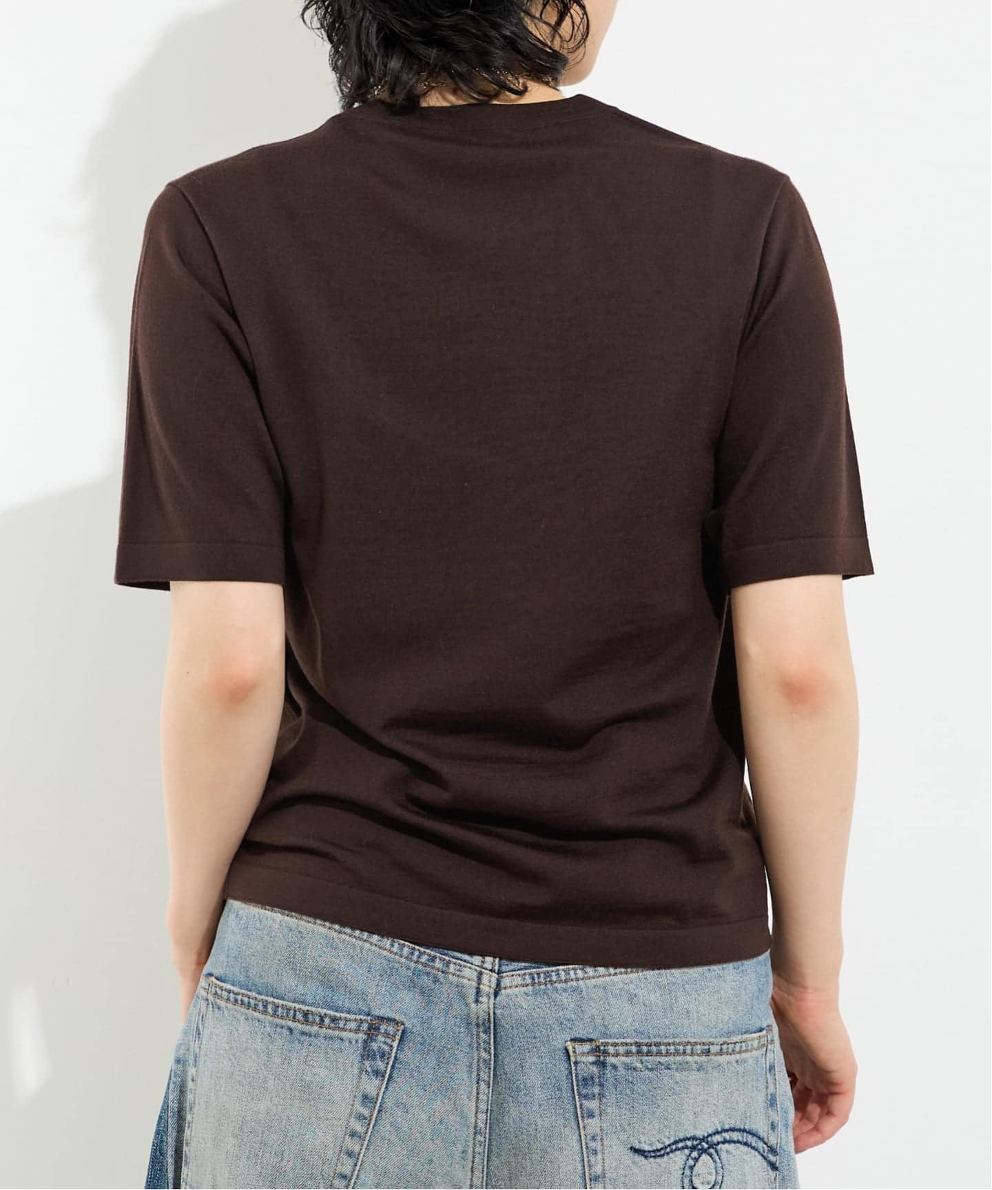 WISH HALF SLEEVE KNIT（ニット／セーター）｜L'Appartement