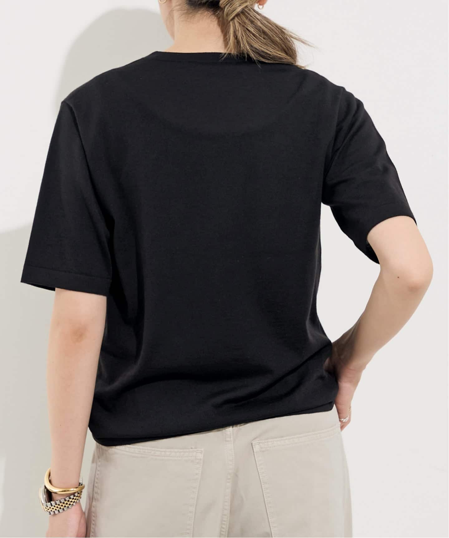 WISH HALF SLEEVE KNIT（ニット／セーター）｜L'Appartement