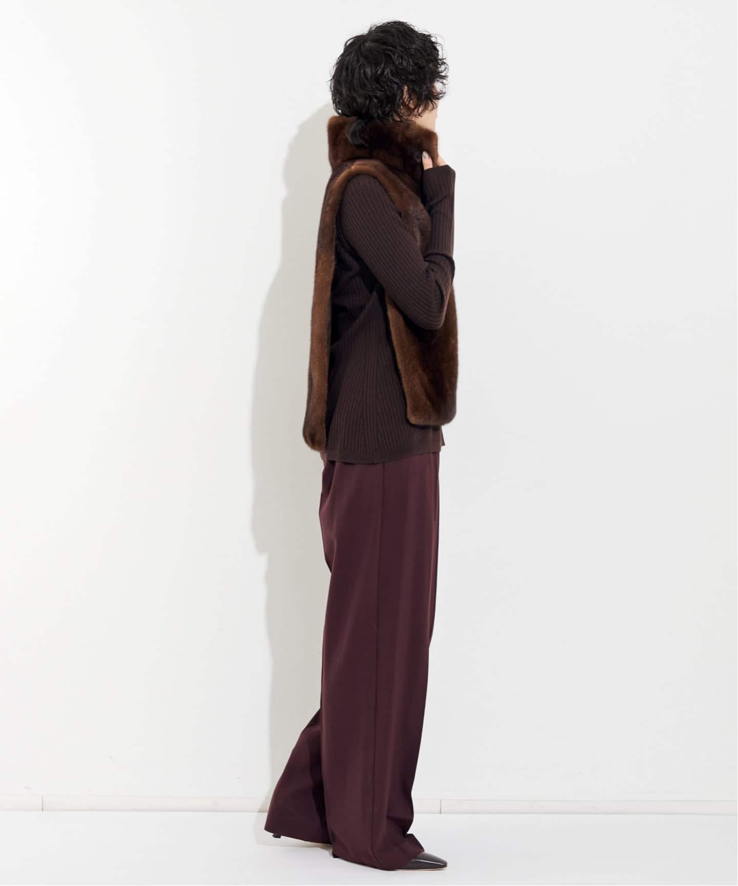 RIB KNIT with BUTTON（ニット／セーター）｜L'Appartement