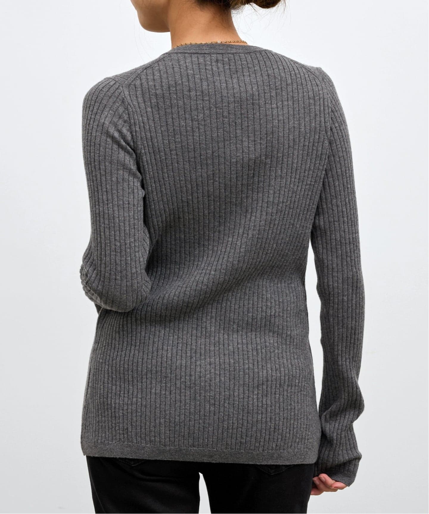 RIB KNIT with BUTTON（ニット／セーター）｜L'Appartement