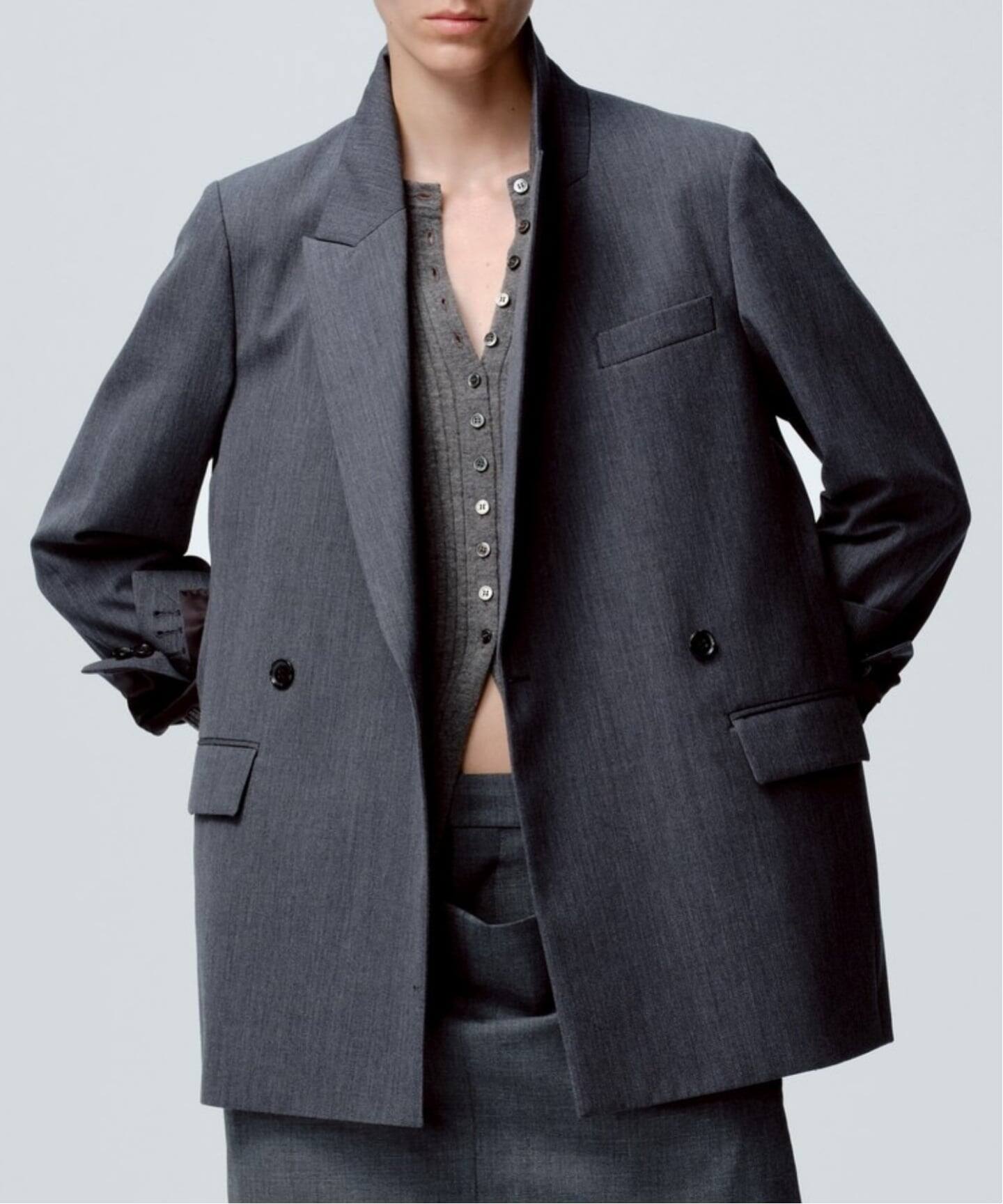 RIB KNIT with BUTTON（ニット／セーター）｜L'Appartement