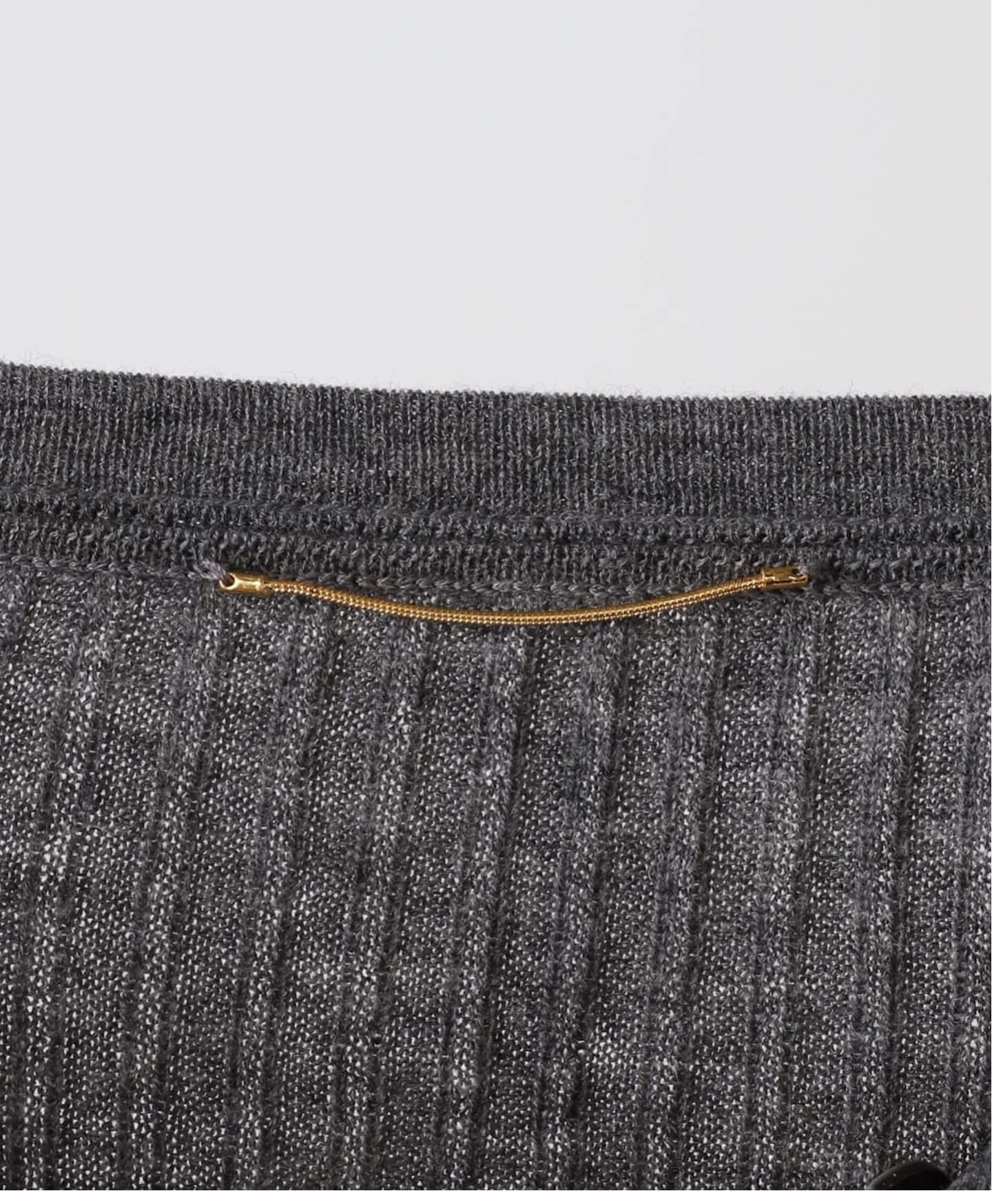 RIB KNIT with BUTTON（ニット／セーター）｜L'Appartement