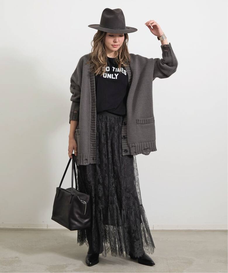 Damage Knit Cardigan（カーディガン）｜L 