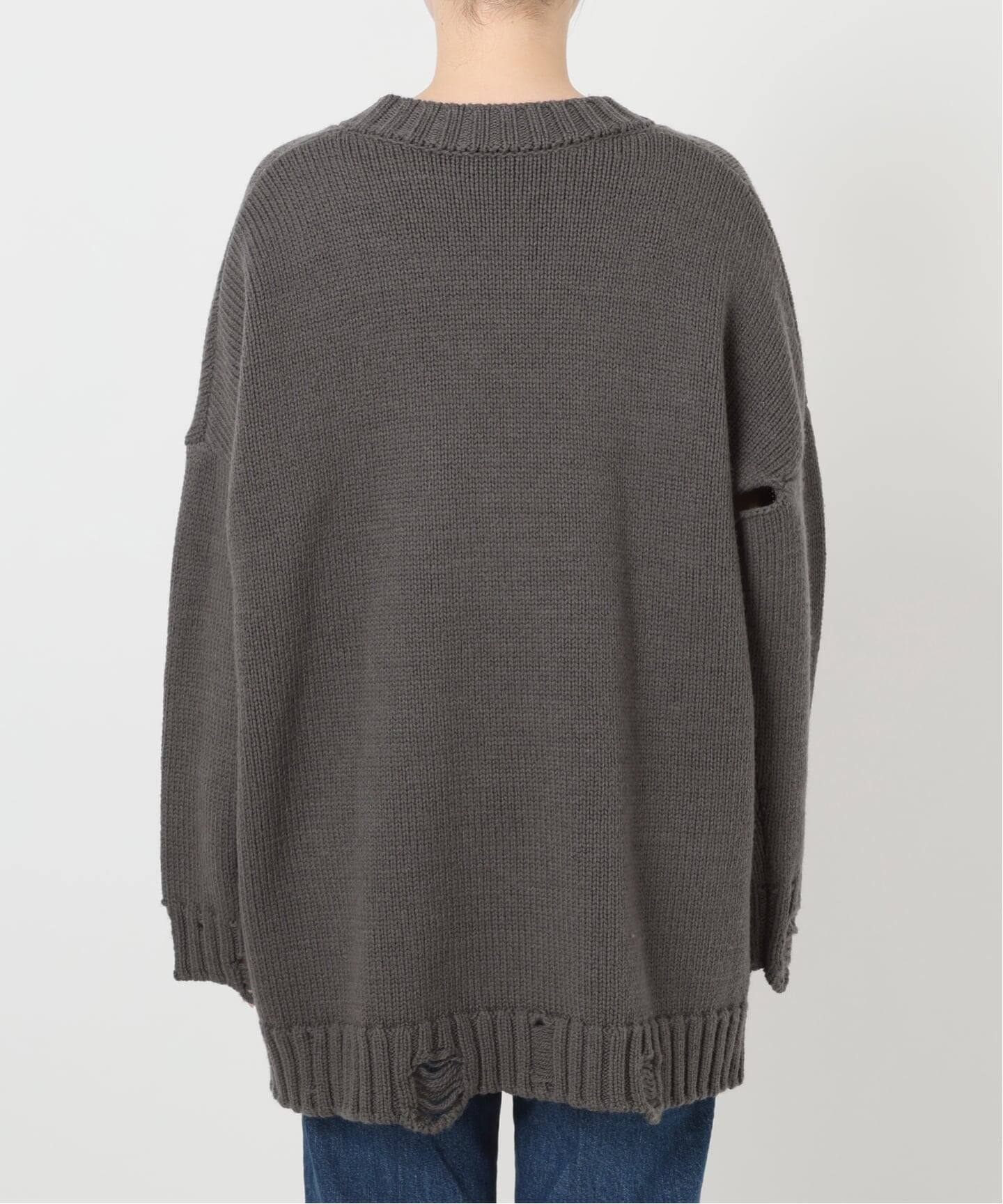 Damage Knit Cardigan（カーディガン）｜L'Appartement（アパルトモン