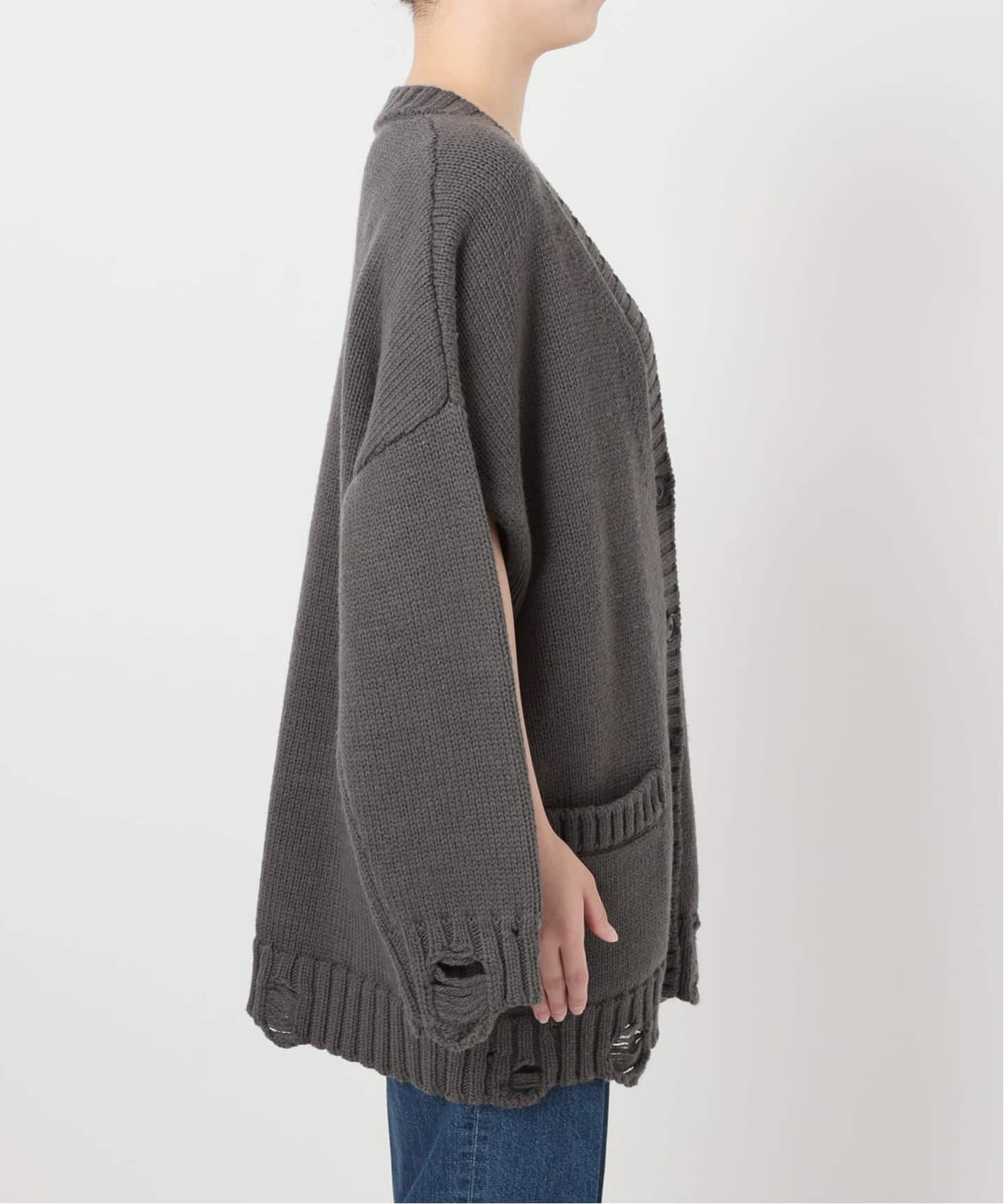 Damage Knit Cardigan（カーディガン）｜L'Appartement（アパルトモン