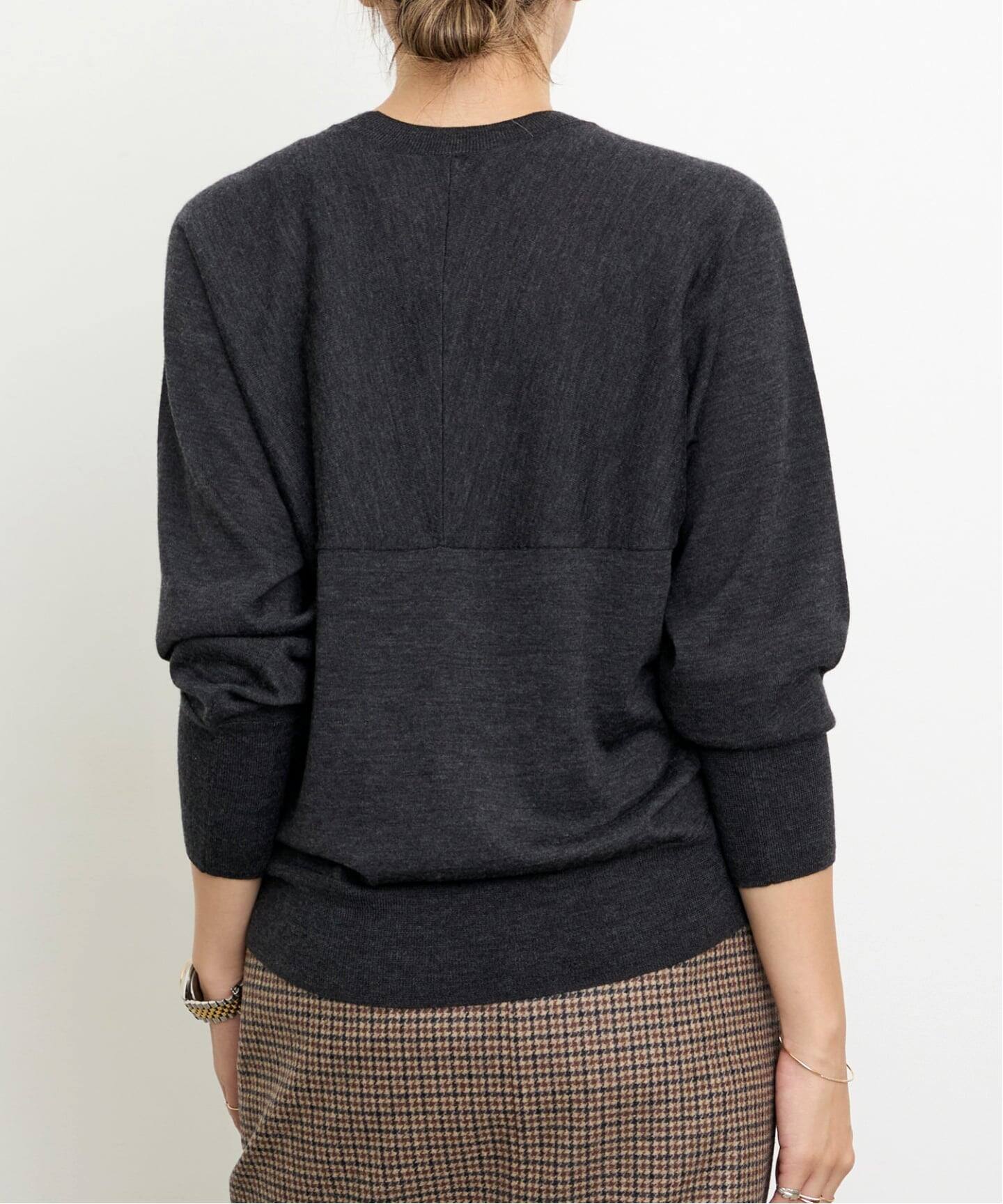 Wool Silk Cashmere Crewneck Knit（ニット／セーター）｜L