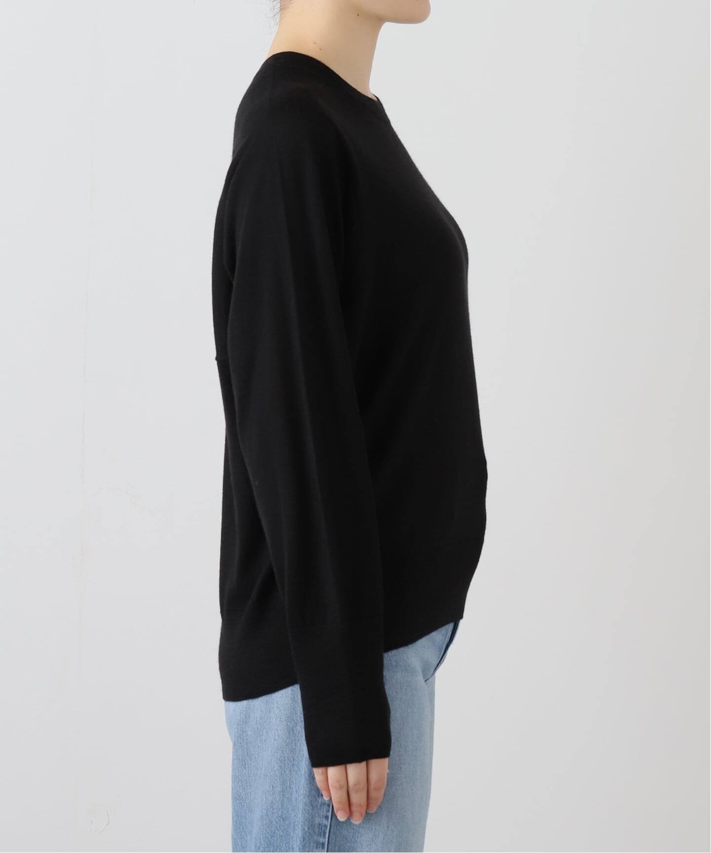 Wool Silk Cashmere Crewneck Knit（ニット／セーター）｜L