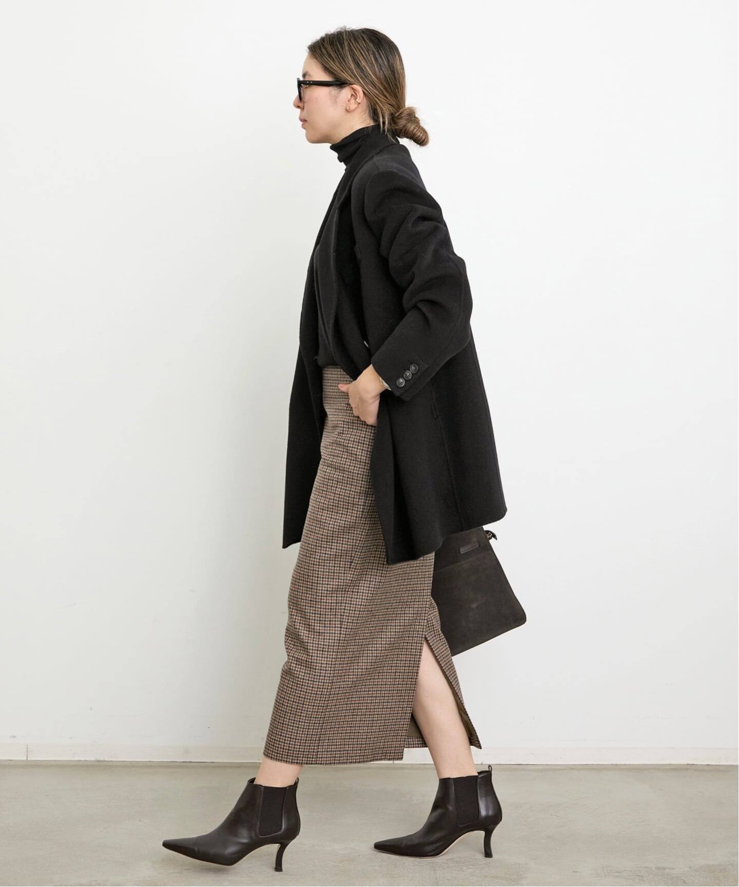 Wool Silk Cashmere Turtleneck Knit（ニット／セーター）｜L