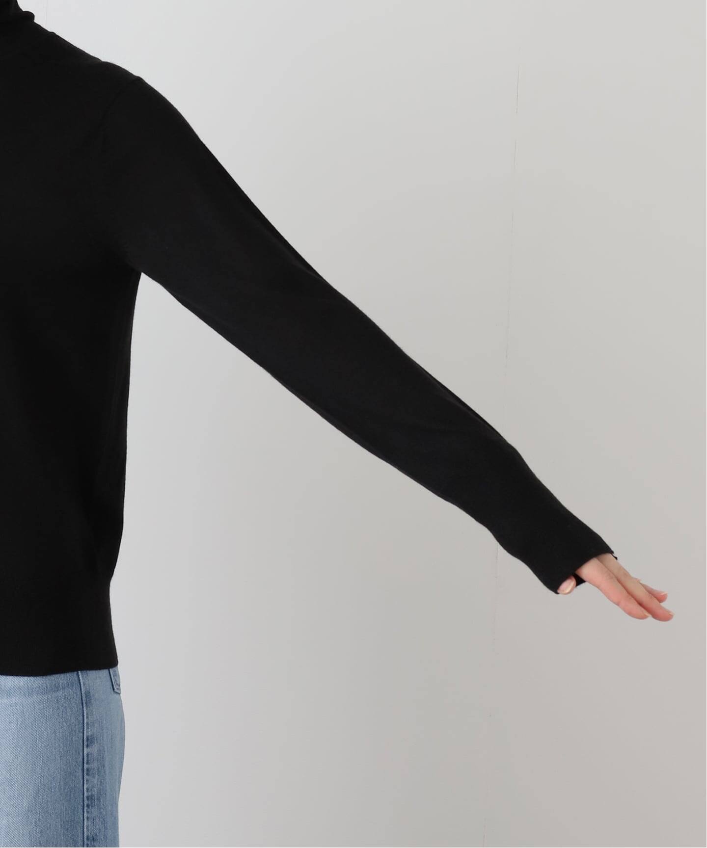 Wool Silk Cashmere Turtleneck Knit（ニット／セーター）｜L