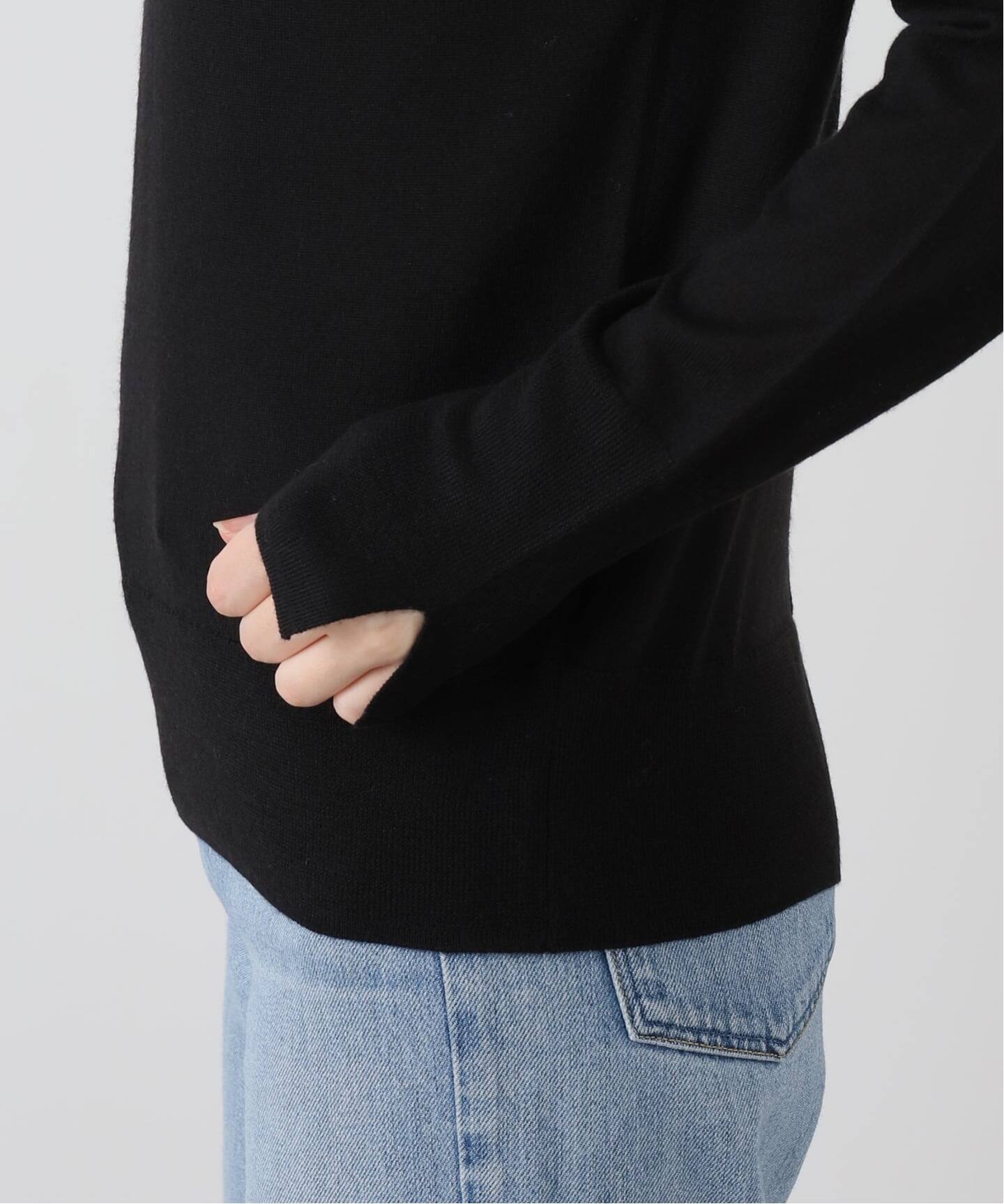 Wool Silk Cashmere Turtleneck Knit（ニット／セーター）｜L