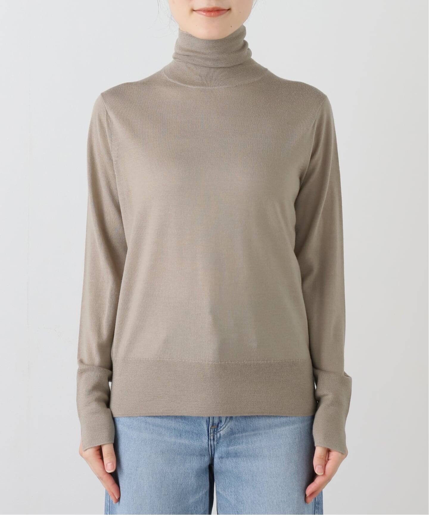 新品 アパルトモン Cashmere Wool Vネック KNIT ベージュ L'Appartement DEUXIEME CLASSE（ニット/セーター）のフリマ