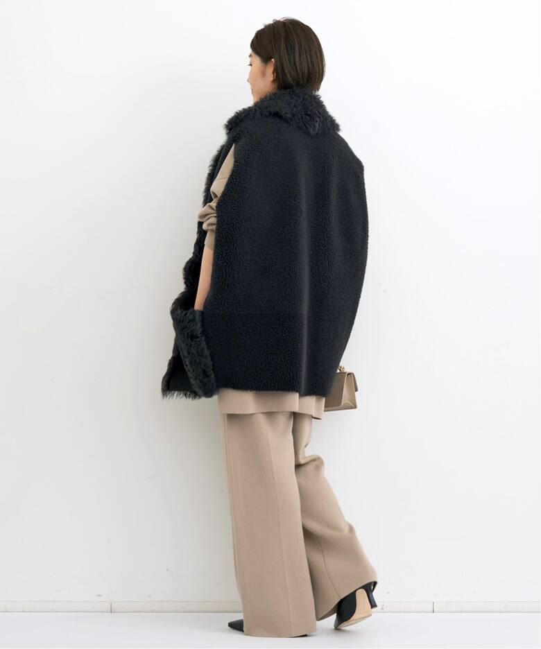 18G Smooth Wide Pullover（ニット／セーター）｜L