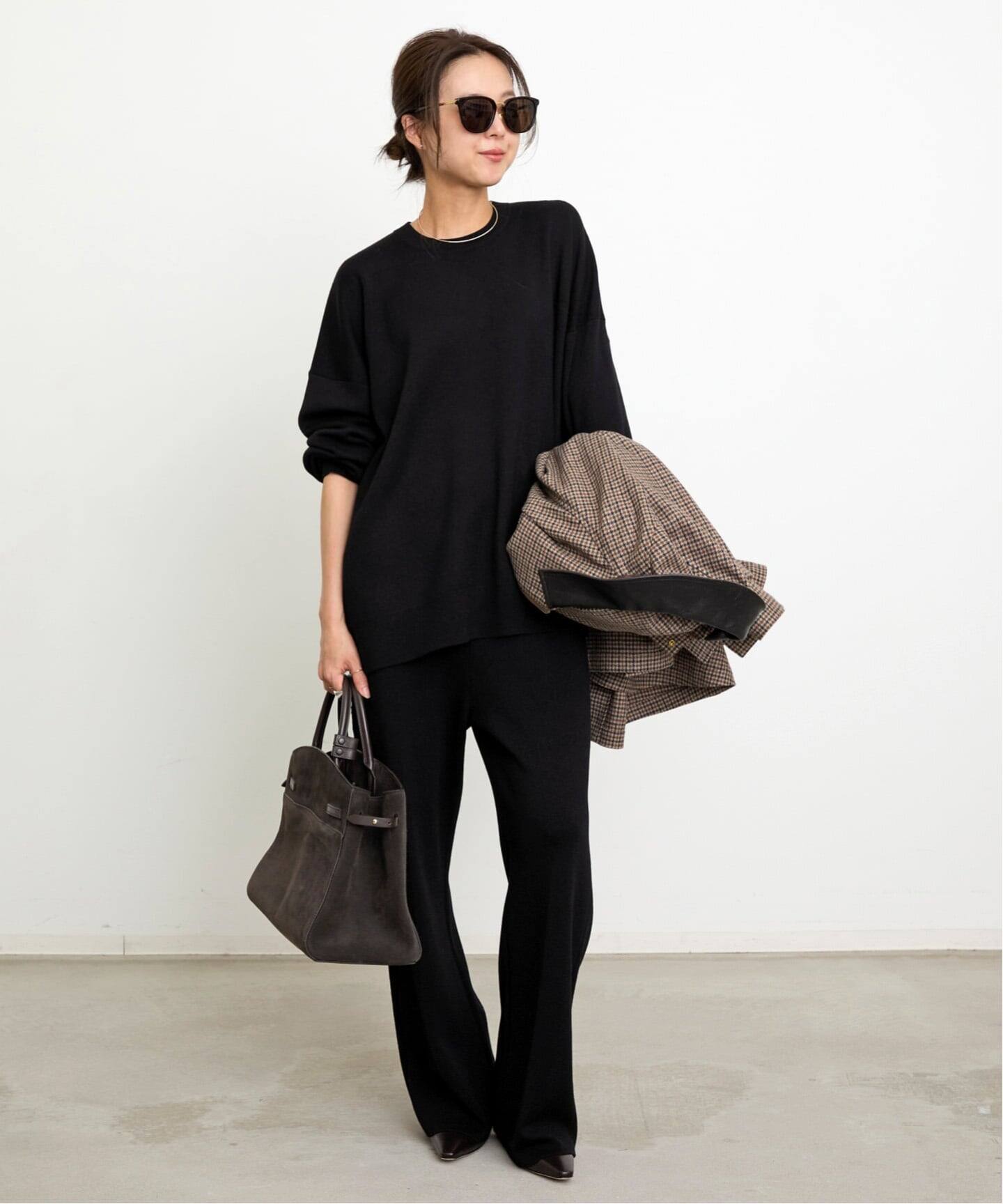 18G Smooth Wide Pullover（ニット／セーター）｜L'Appartement