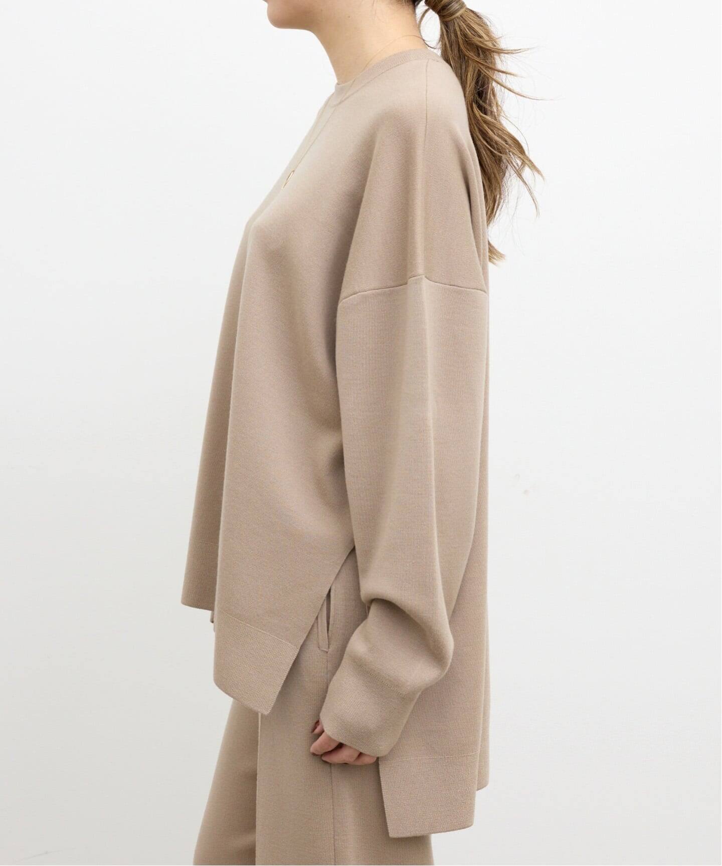 18G Smooth Wide Pullover（ニット／セーター）｜L'Appartement