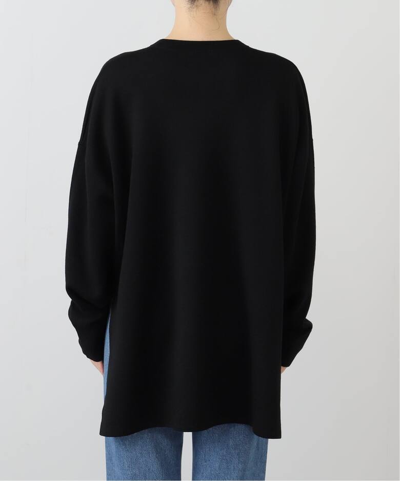 18G Smooth Wide Pullover（ニット／セーター）｜L