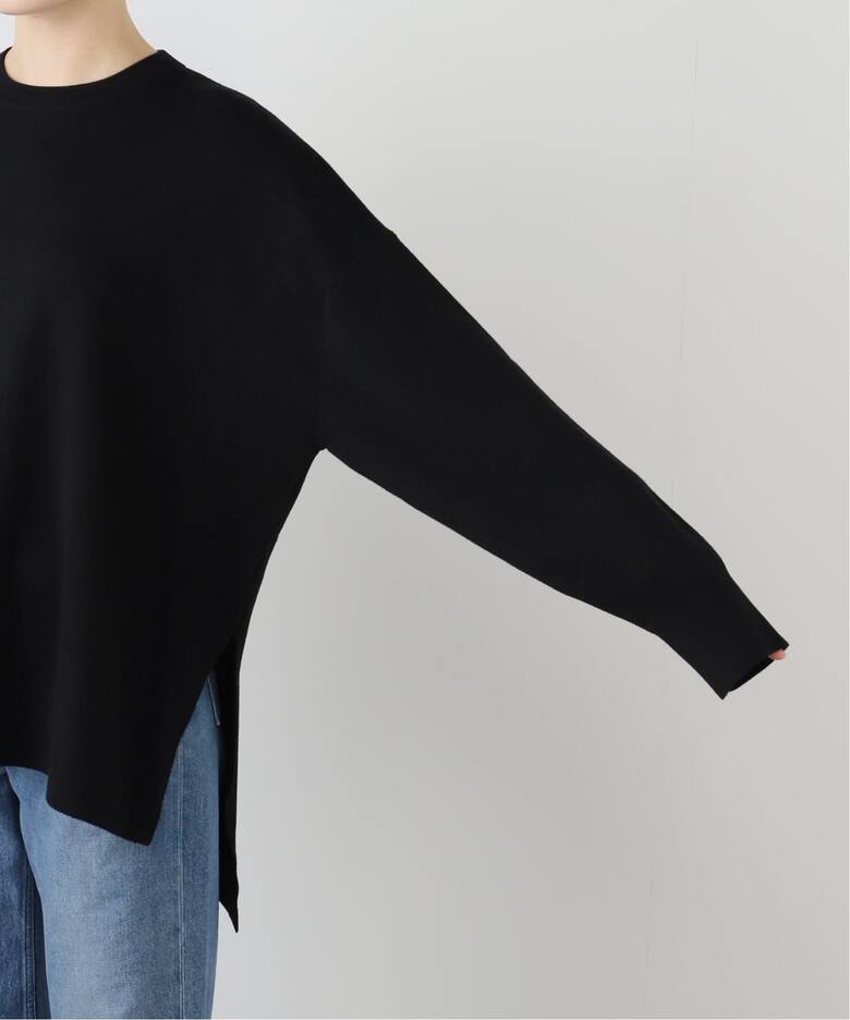 18G Smooth Wide Pullover（ニット／セーター）｜L