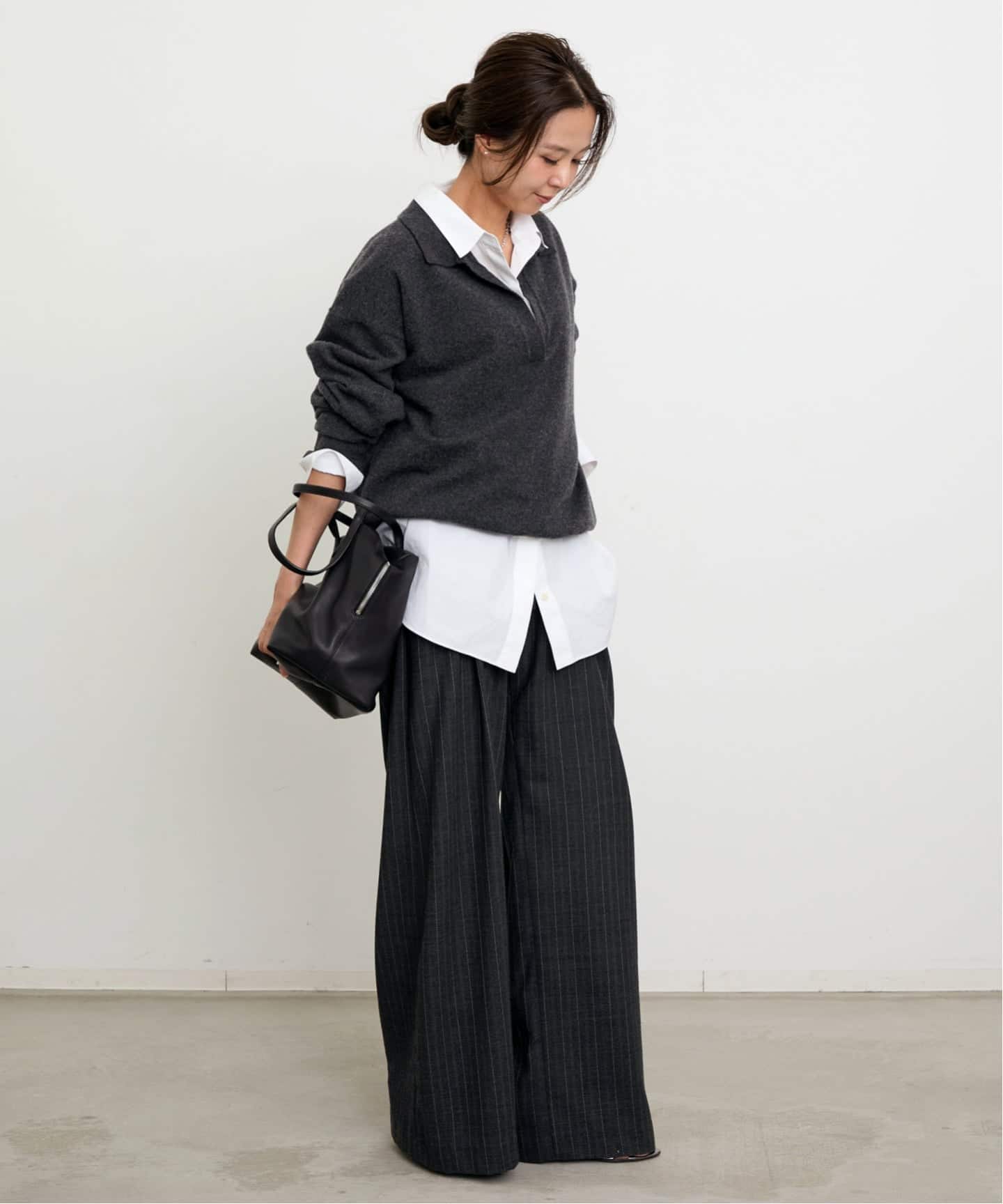 APSTUDIOリブニットケープ  todayfulアパルトモンameriイエナ Skipper Knit（ニット／セーター）｜L'Appartement