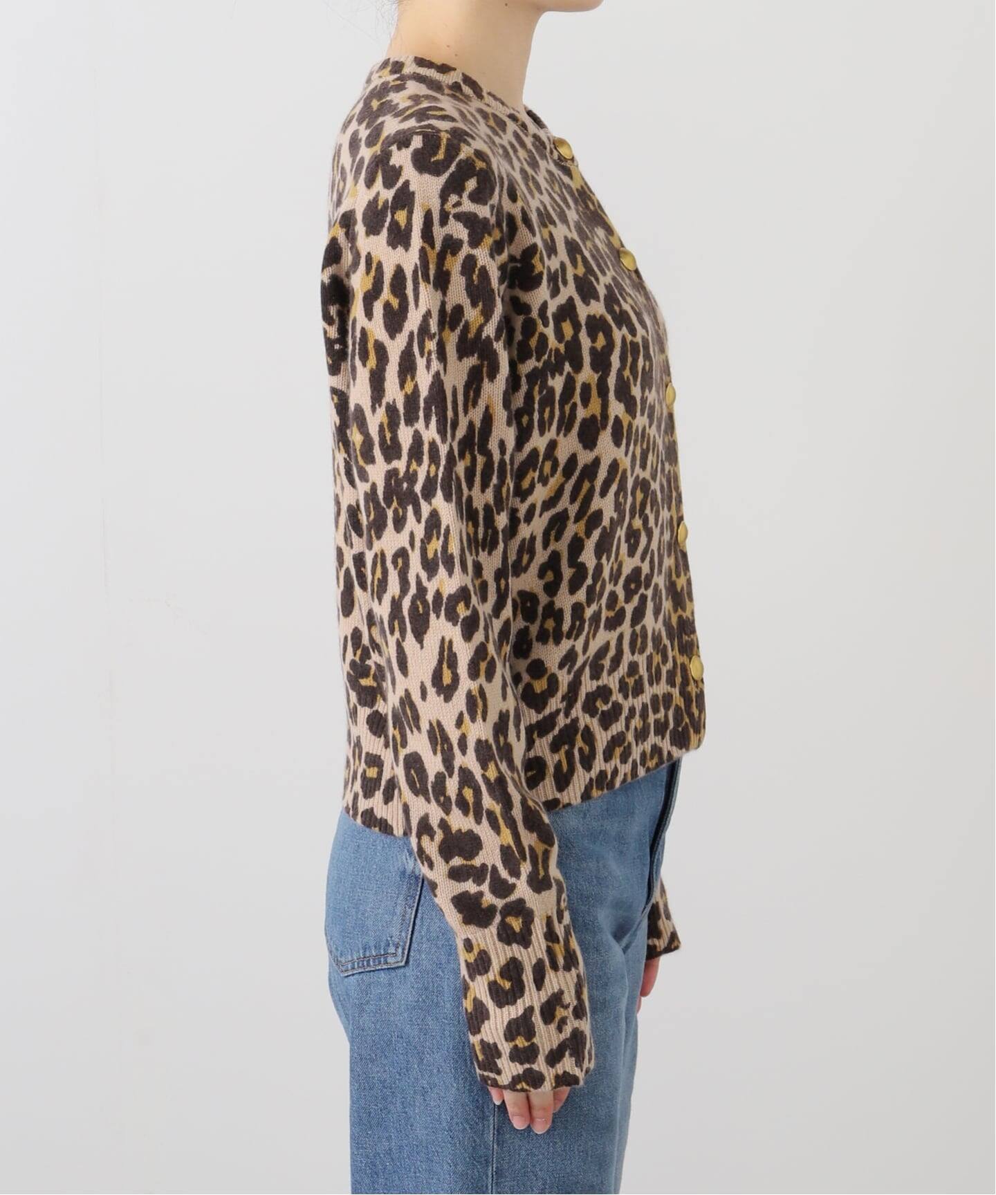Cashmere Leopard Cardigan（ニット／セーター）｜L'Appartement