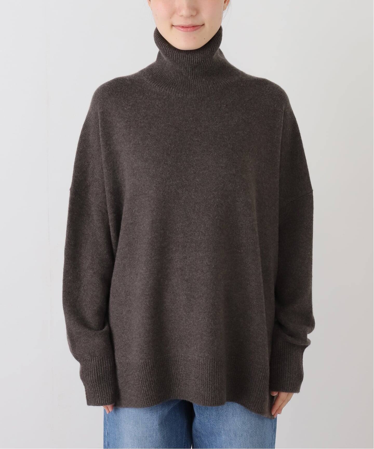 CASHMERE TURTLE NECK KNIT（ニット／セーター）｜L'Appartement