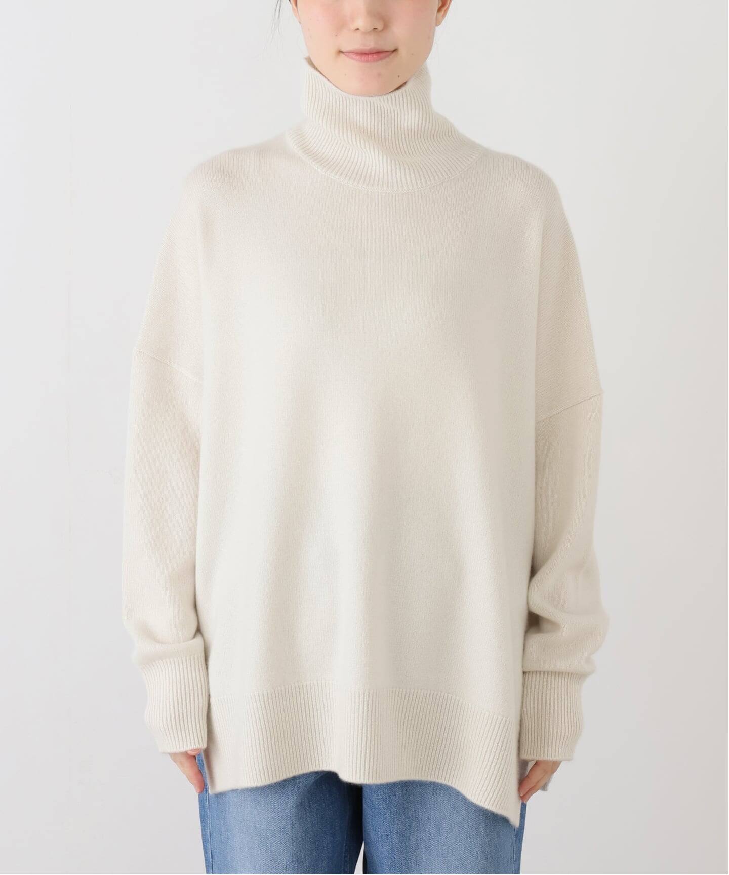 CASHMERE TURTLE NECK KNIT（ニット／セーター）｜L'Appartement