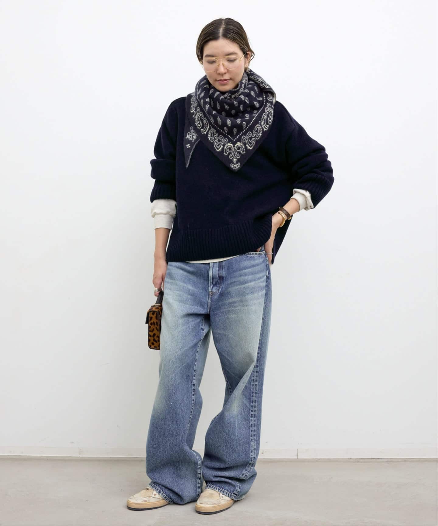 美品　アパルトモン ドゥーズィエムクラス BOYFRIEND KNIT ニット BF KNIT（ニット／セーター）｜L'Appartement（アパルトモン）の