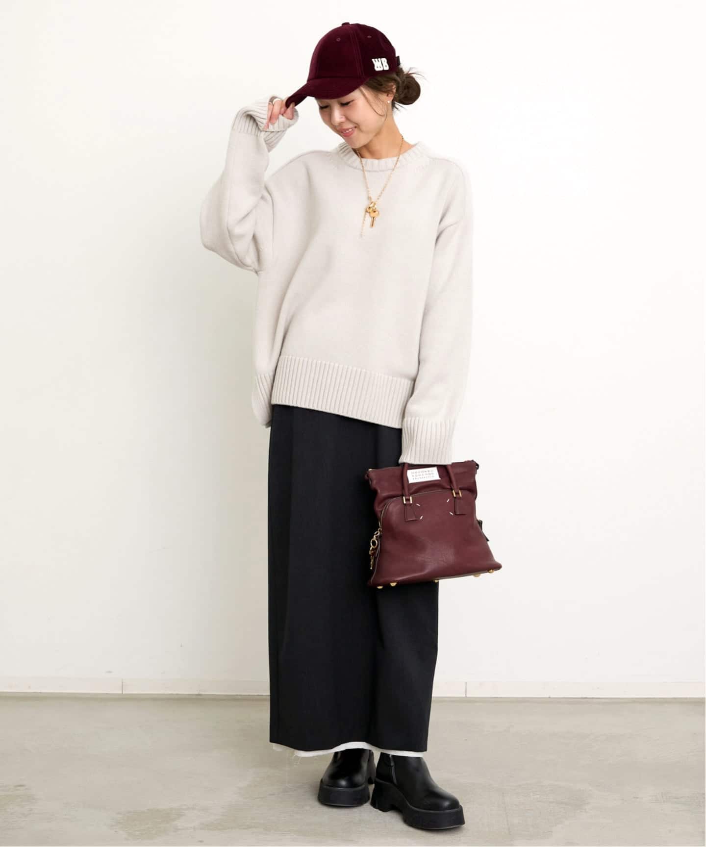 美品　アパルトモン ドゥーズィエムクラス BOYFRIEND KNIT ニット BF KNIT（ニット／セーター）｜L'Appartement（アパルトモン）の通販