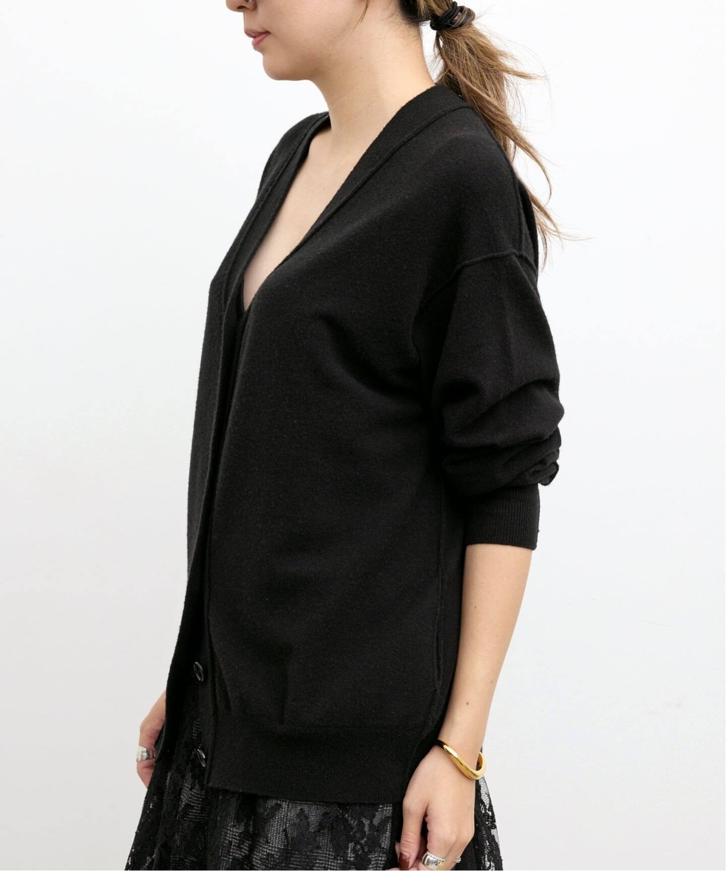 VIRGIN WOOL V CARDIGAN（カーディガン）｜L'Appartement