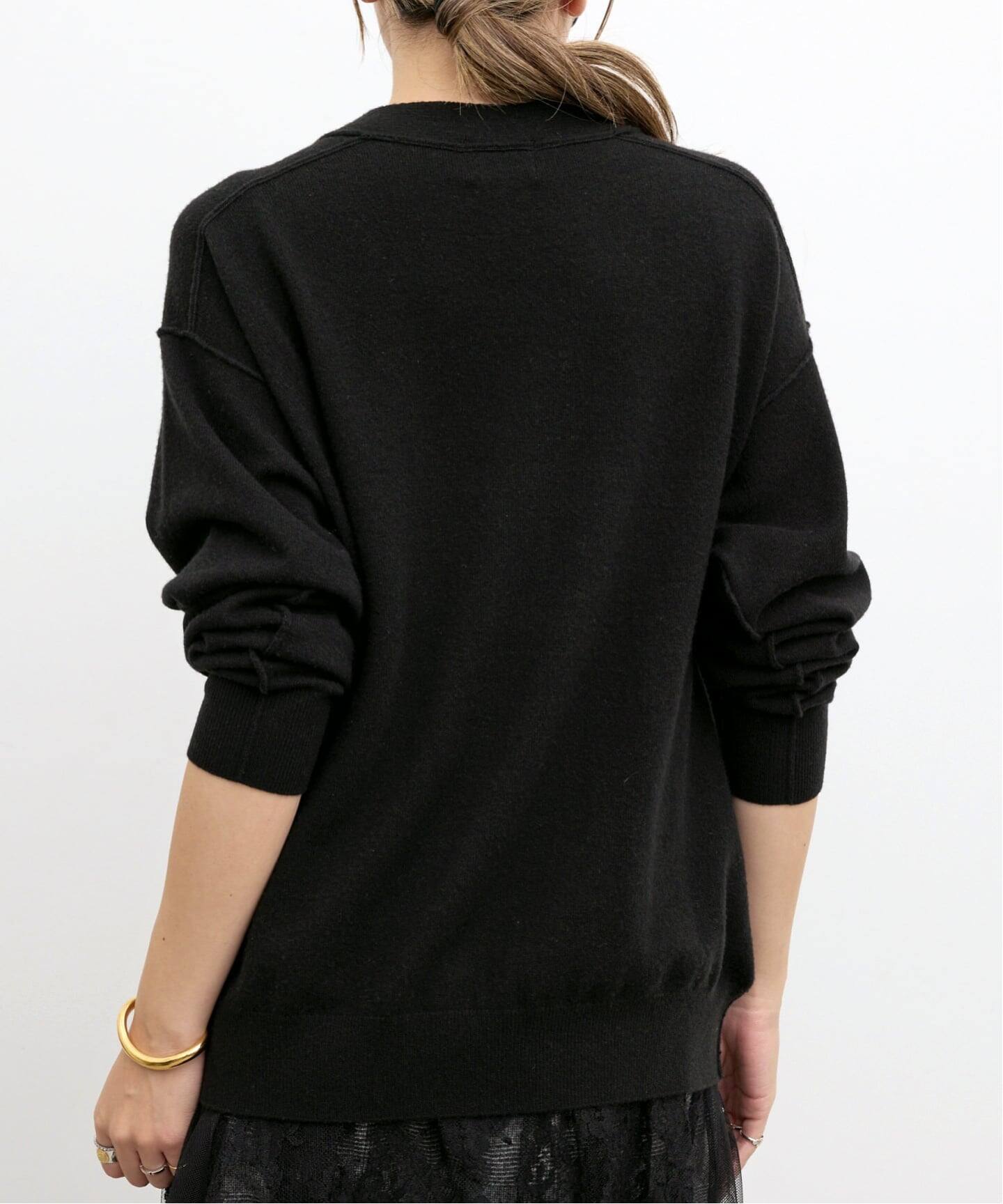 VIRGIN WOOL V CARDIGAN（カーディガン）｜L'Appartement