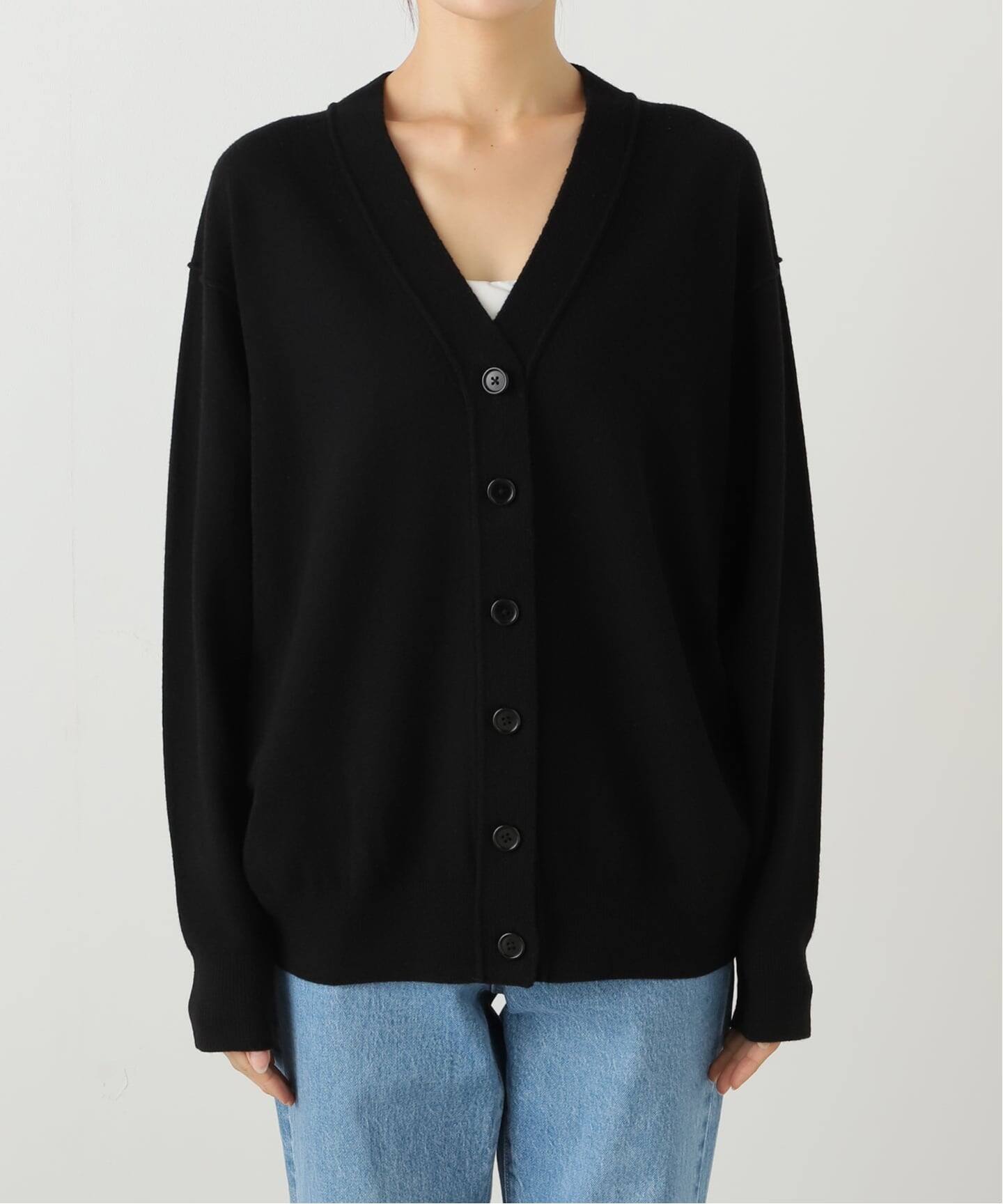 VIRGIN WOOL V CARDIGAN（カーディガン）｜L'Appartement