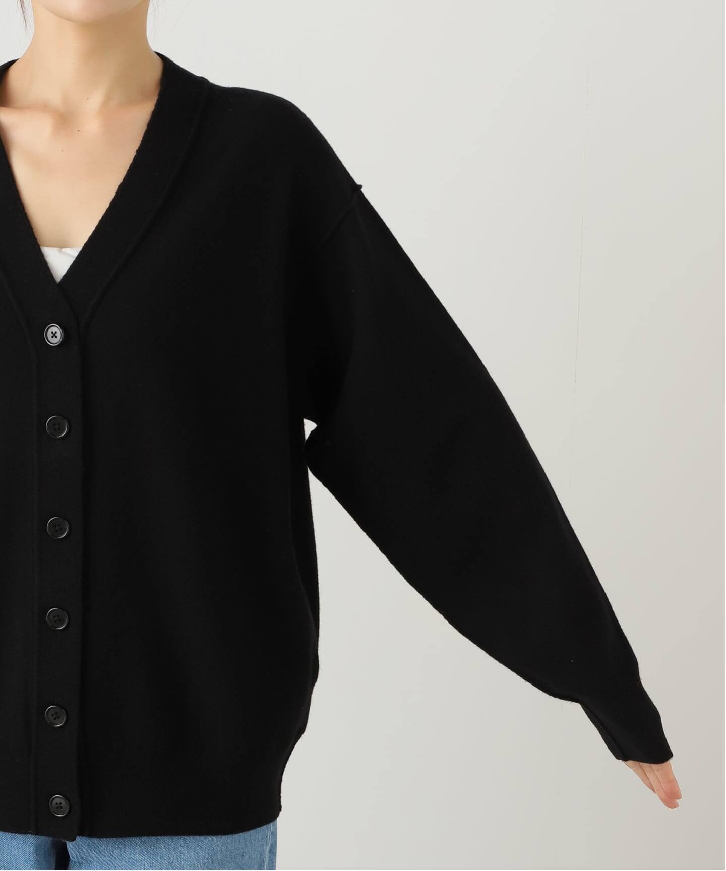 VIRGIN WOOL V CARDIGAN（カーディガン）｜L'Appartement