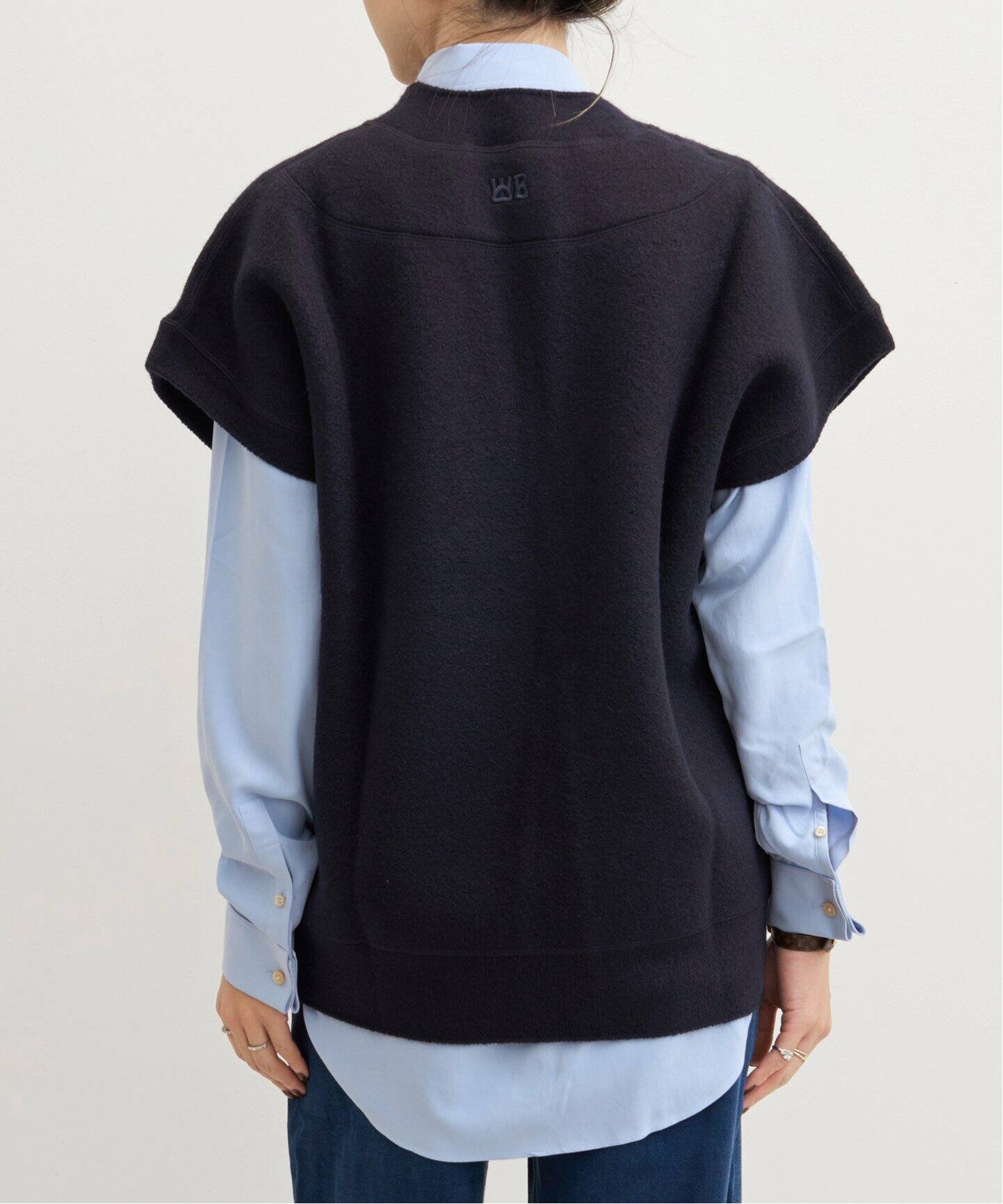 WALES BONNER/ウェールズ ボナー】 HOWARD KNIT VEST（ベスト）｜L 