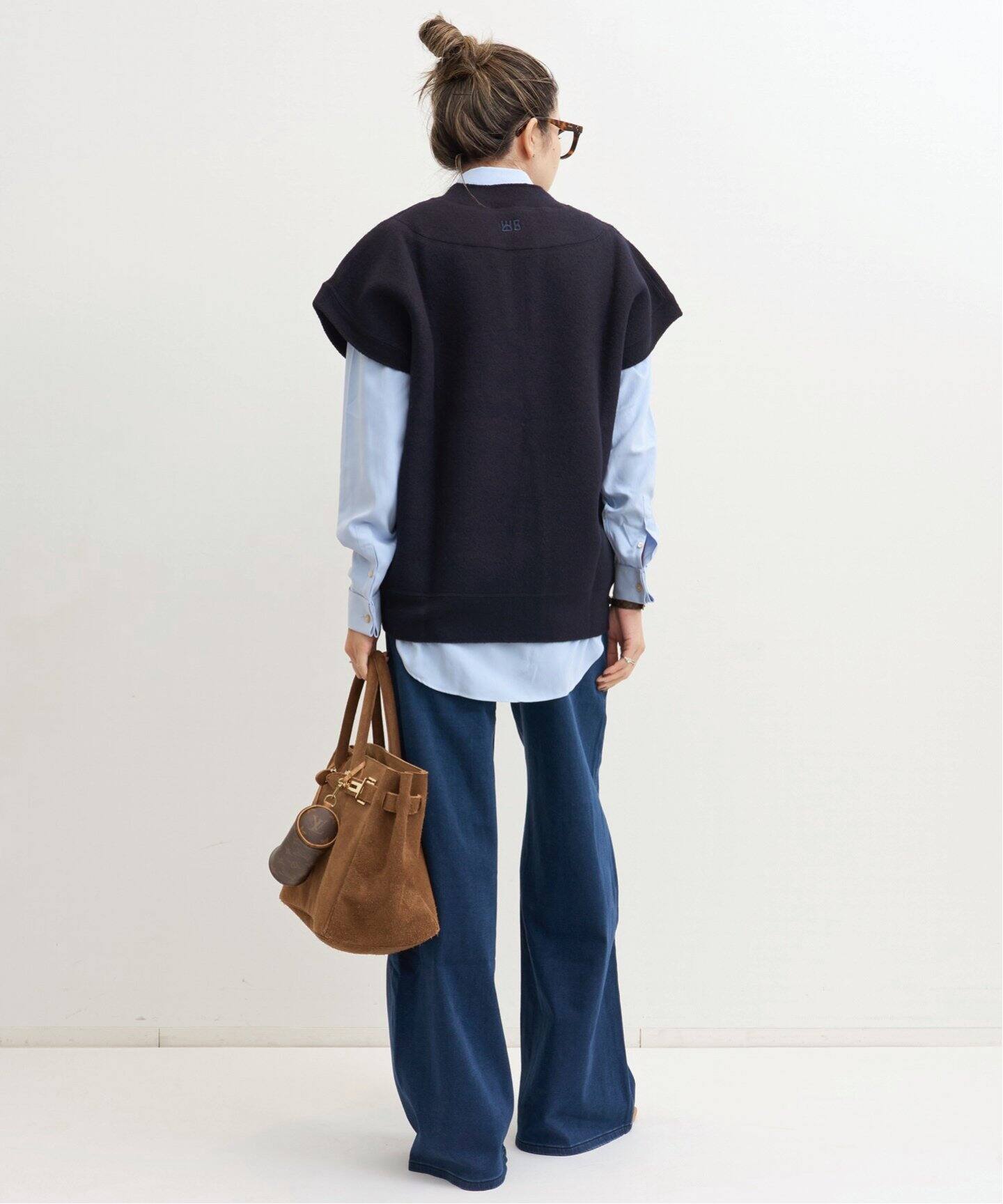 WALES BONNER/ウェールズ ボナー】 HOWARD KNIT VEST（ベスト）｜L 