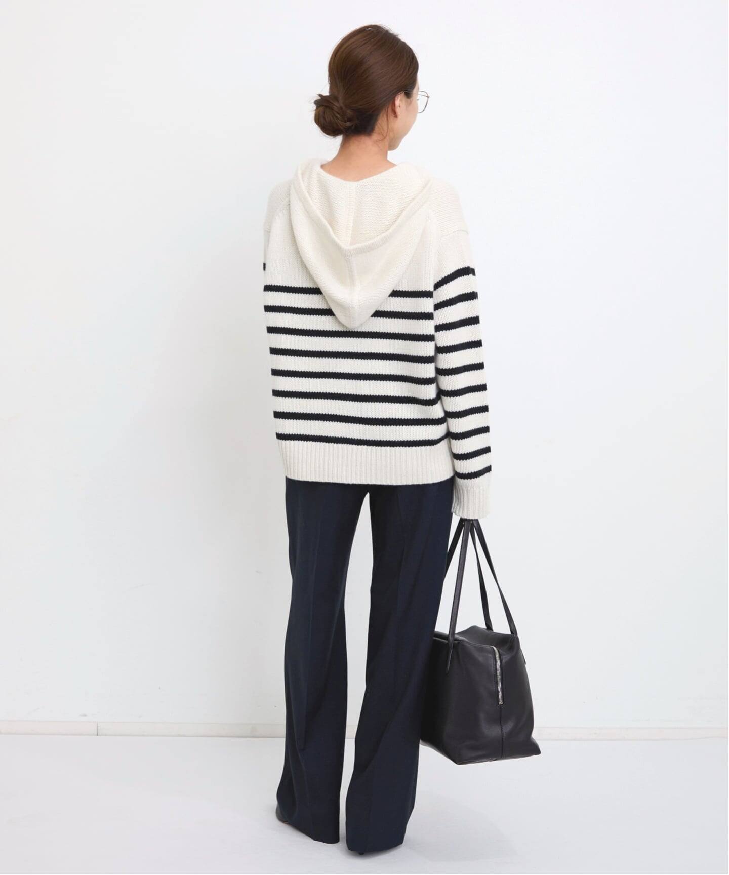 L&#39;Appartement DEUXIEME CLASSE - 未使用☆アパルトモン  NILI LOTAN ニリロタン  ケーブル編みニット NILI LOTAN/ニリ ロタン】 NOEMI STRIPE SWEATER（ニット