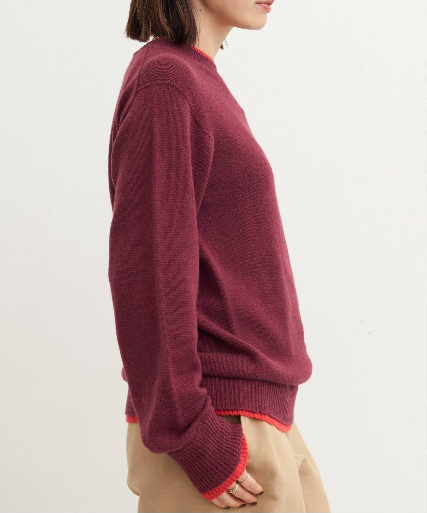 WALES BONNER/ウェールズ ボナー】 KNIT TOP（ニット／セーター）｜L 