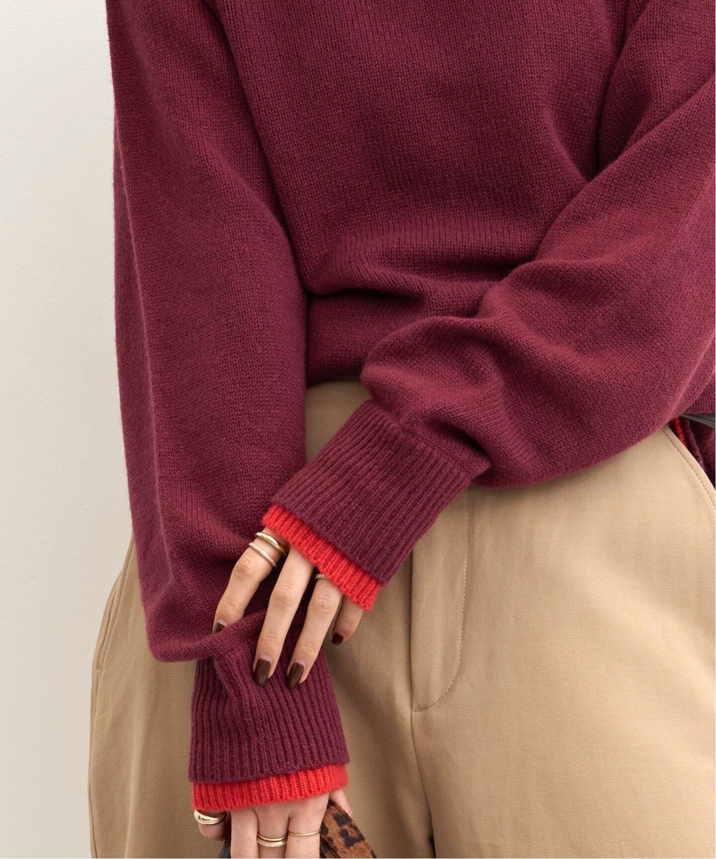 WALES BONNER/ウェールズ ボナー】 KNIT TOP（ニット／セーター）｜L  