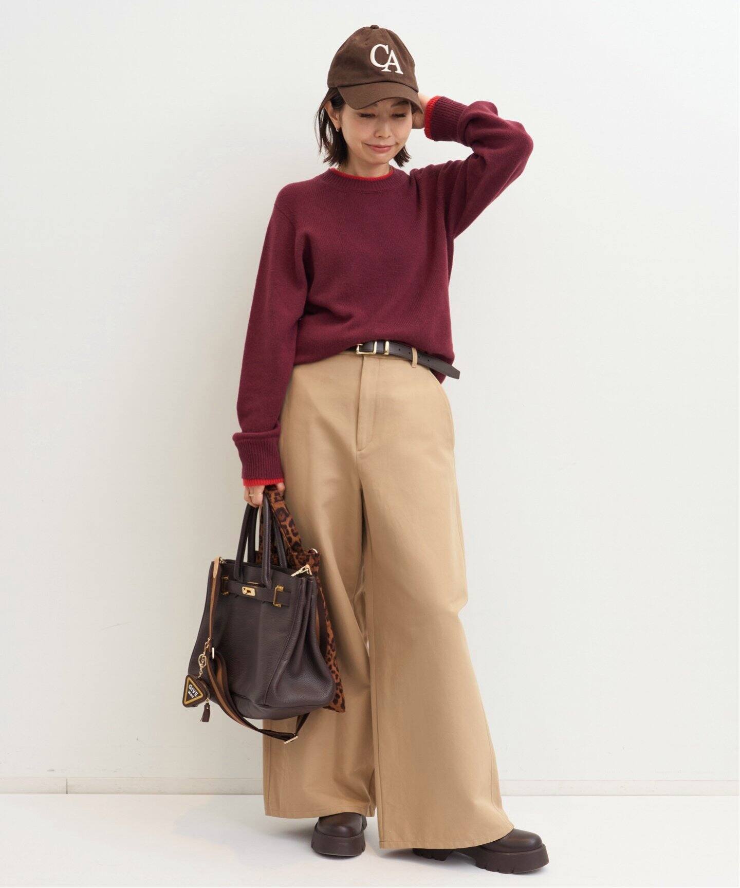 WALES BONNER/ウェールズ ボナー】 KNIT TOP（ニット／セーター）｜L 