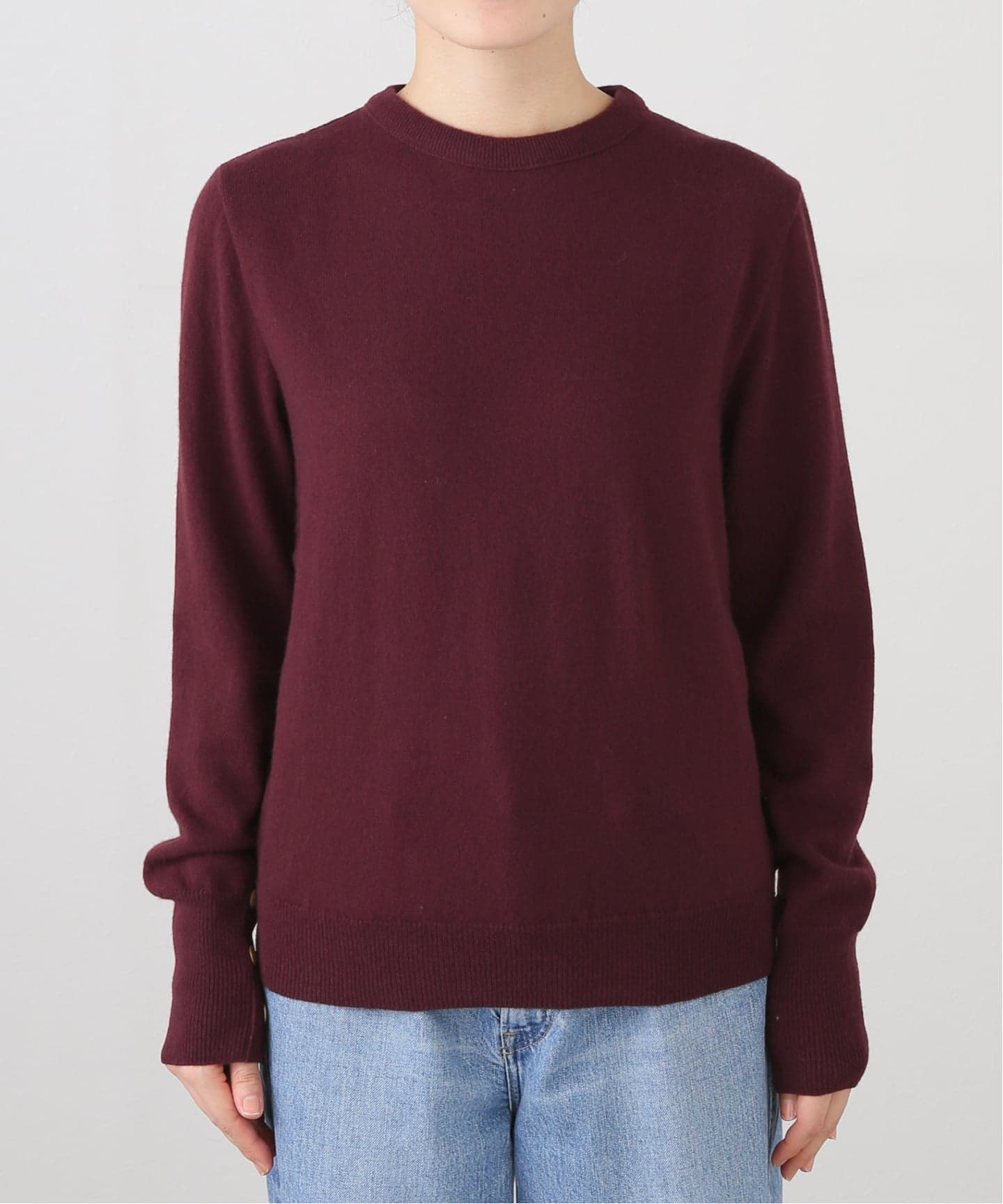 レプレリード パリ　CREW NECK KNIT LES PRAIRIES DE PARIS/レプレリード パリ】 CREW NECK KNIT