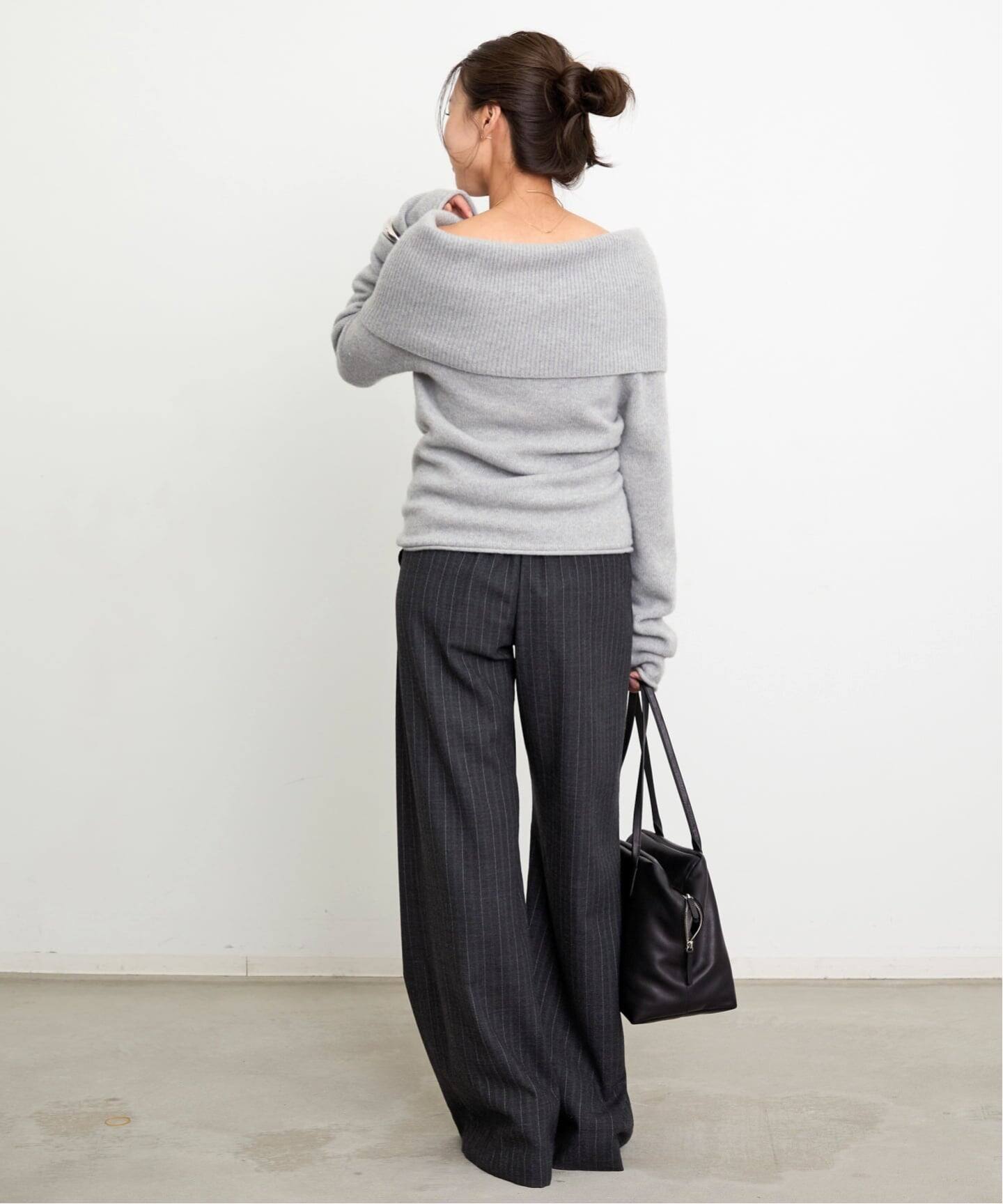 新品★アパルトモン ROBERTO COLLINA SCIARPA STOLE ROBERTO COLLINA/ロベルト コリーナ】 OFF SHOULDER KNIT（ニット