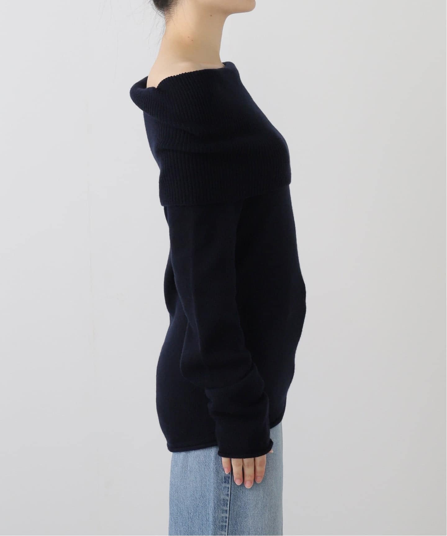 ROBERTO COLLINA/ロベルト コリーナ】 OFF SHOULDER KNIT（ニット