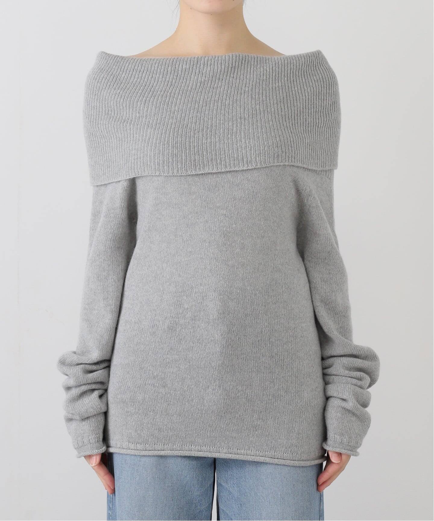 ROBERTO COLLINA/ロベルト コリーナ】 OFF SHOULDER KNIT（ニット