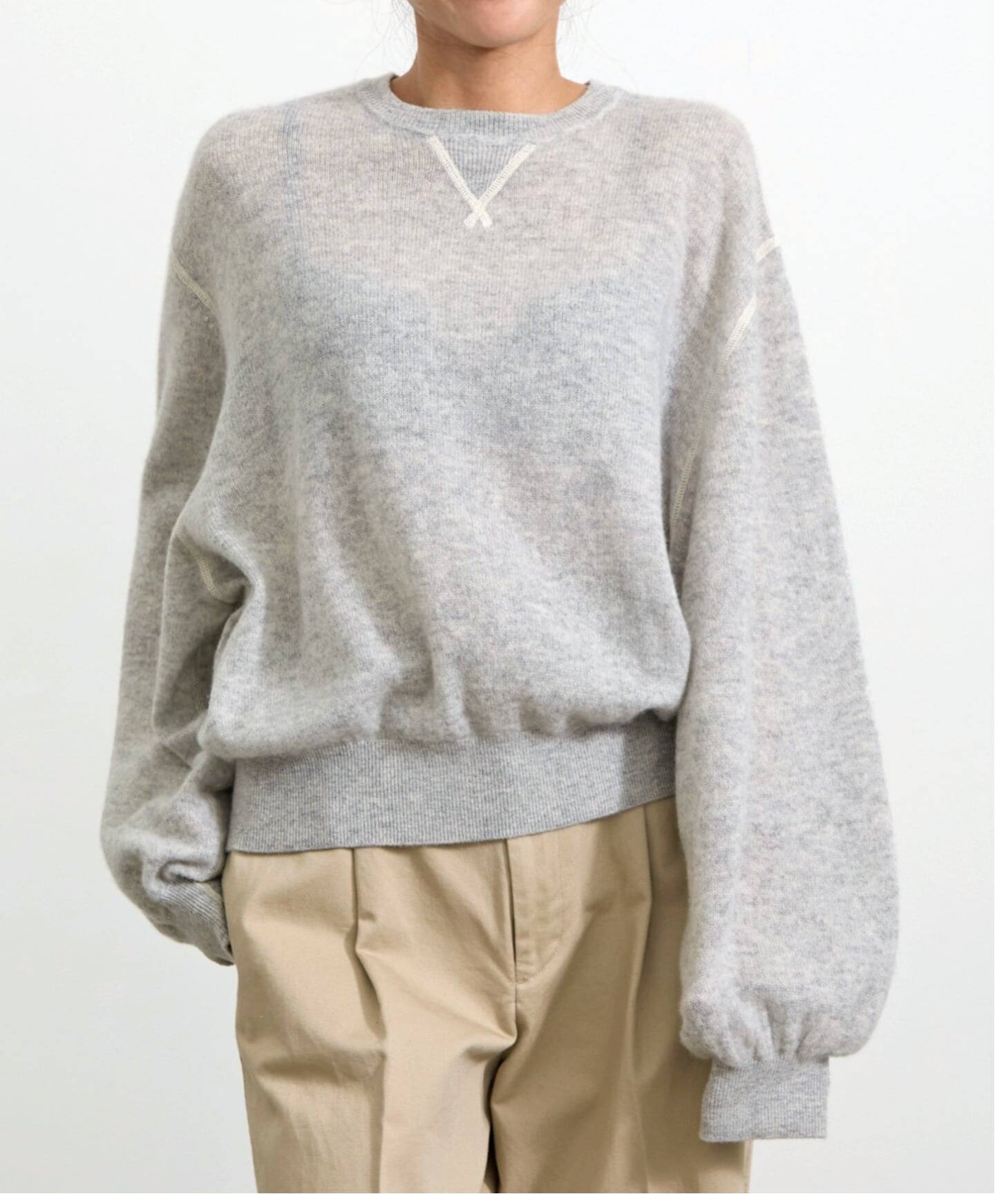 アパルトモン購入 トーテム 24SS ボクシーシルクニットセーター L'Appartement DEUXIEME CLASSE - アパルトモン購入 トーテム