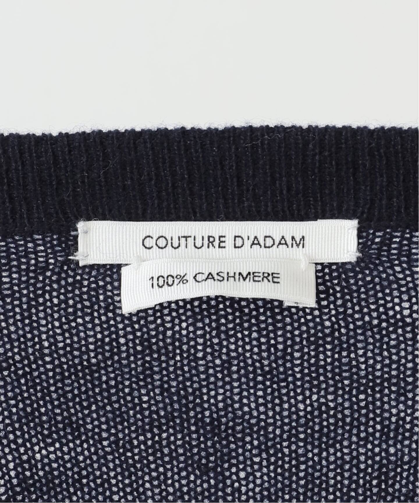 COUTURE D'ADAM/クチュール ド アダム】 CASHMERE FRENCH MARINE