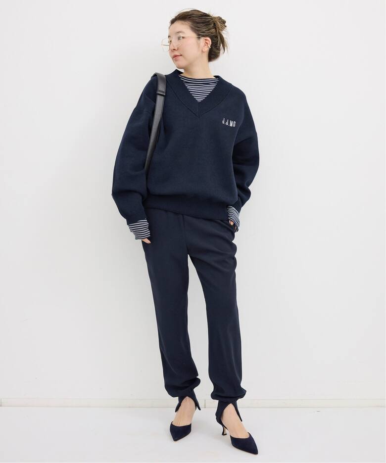 J.J.MERCER/ジェイジェイマーサー】 V NECK KNIT（ニット／セーター 