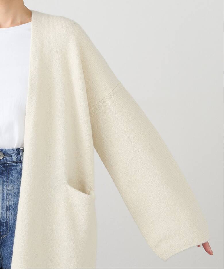 LAUREN MANOOGIAN/ローレン マヌージアン】 LONG OPEN CARDIGAN  