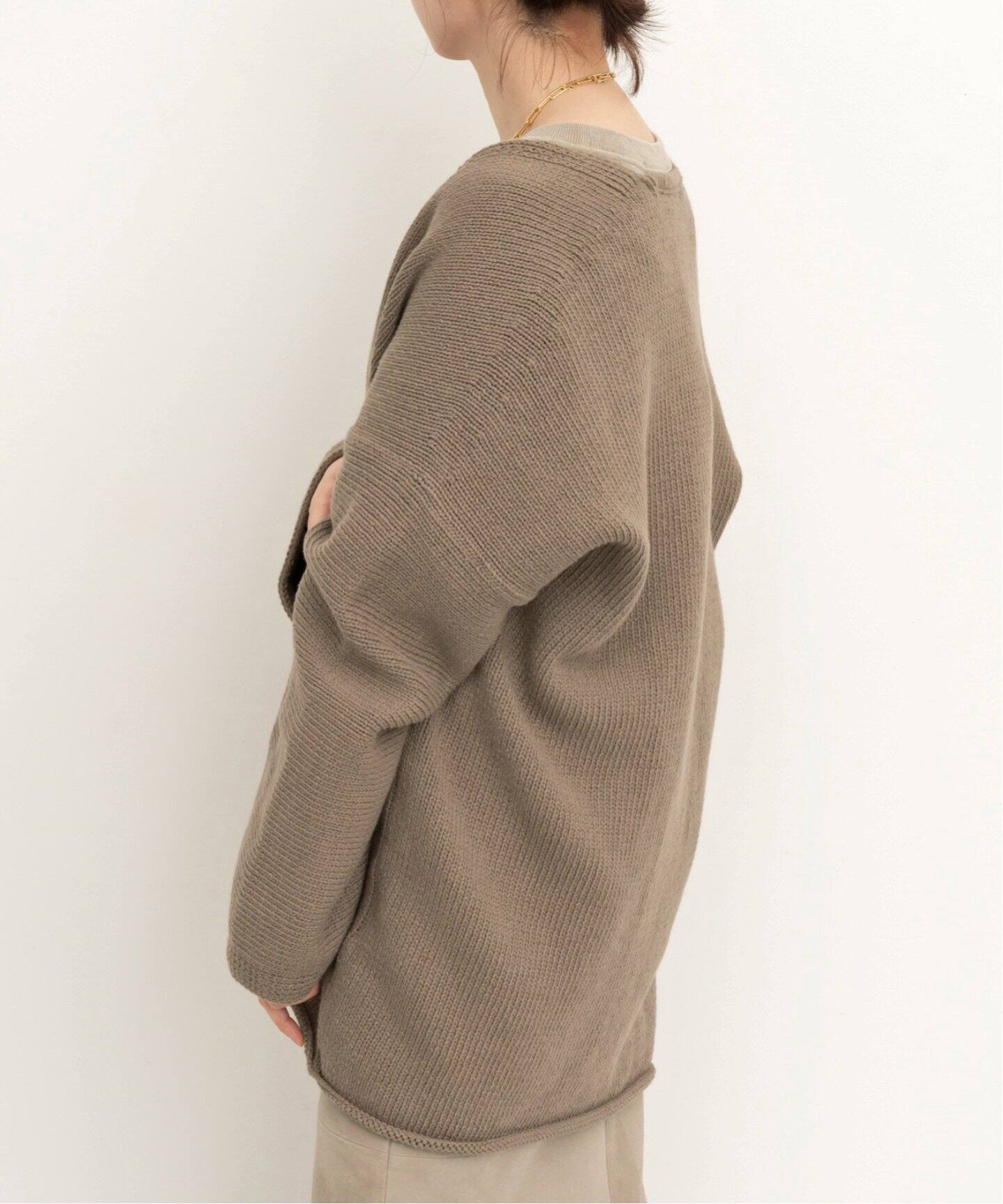LAUREN MANOOGIAN/ローレン マヌージアン】 SHORT CARDIGAN 