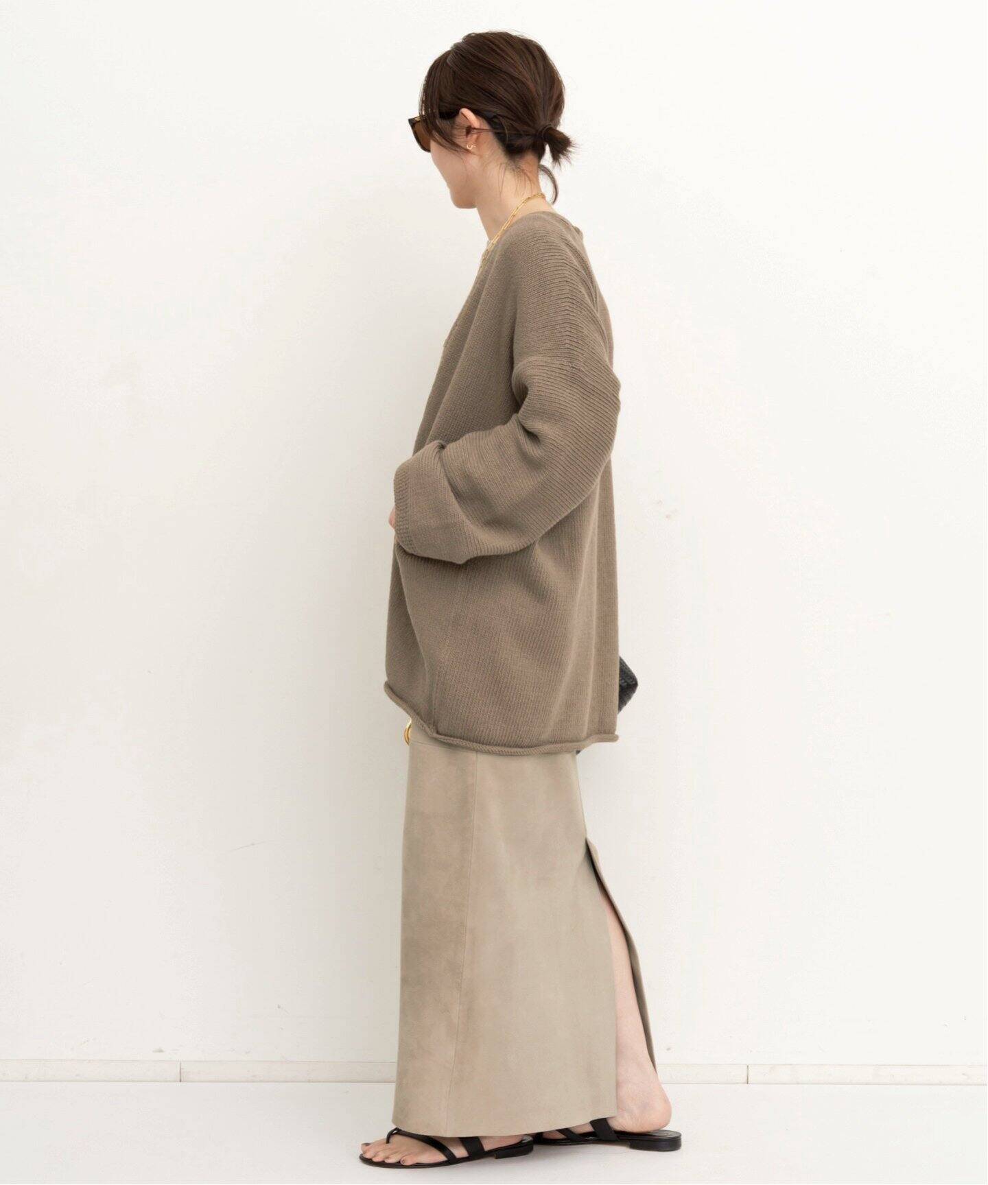 LAUREN MANOOGIAN/ローレン マヌージアン】 SHORT CARDIGAN 